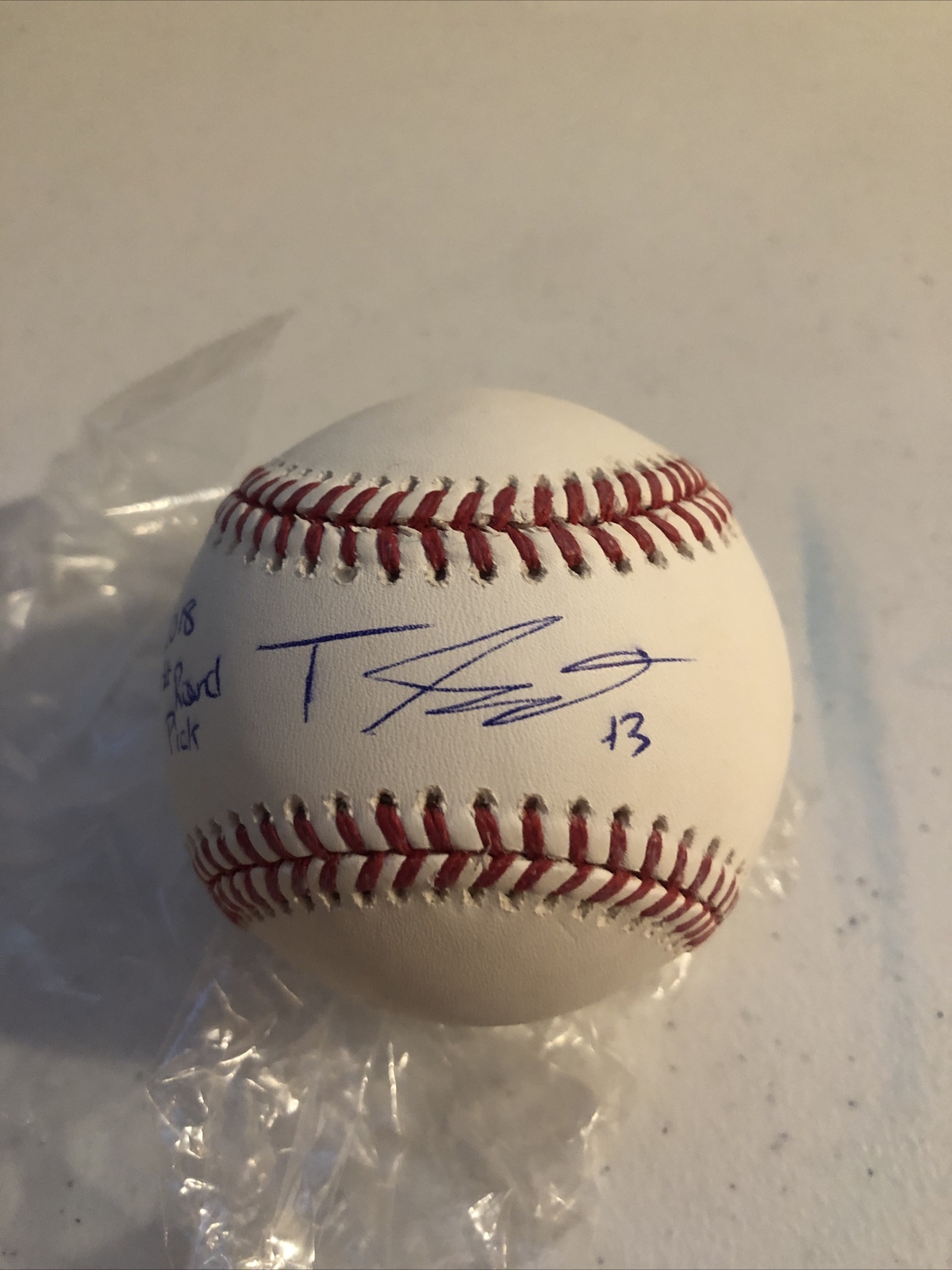 PITTSBURGH PIRATES- TRAVIS SWAGGERTY SIGNED AUTOGRAPH BASEBALL BALL ROMLB COA