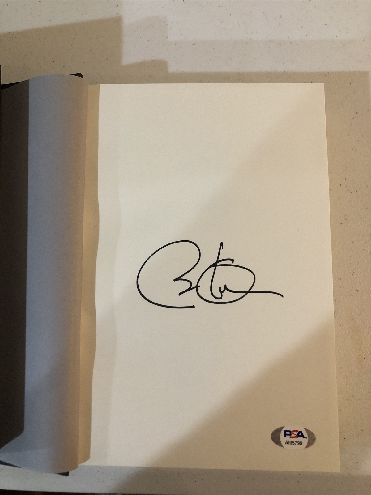 BARACK OBAMA SIGNED AUTOGRAPH A PROMISED LAND BOOK PSA FULL LETTER COA PRESIDENT