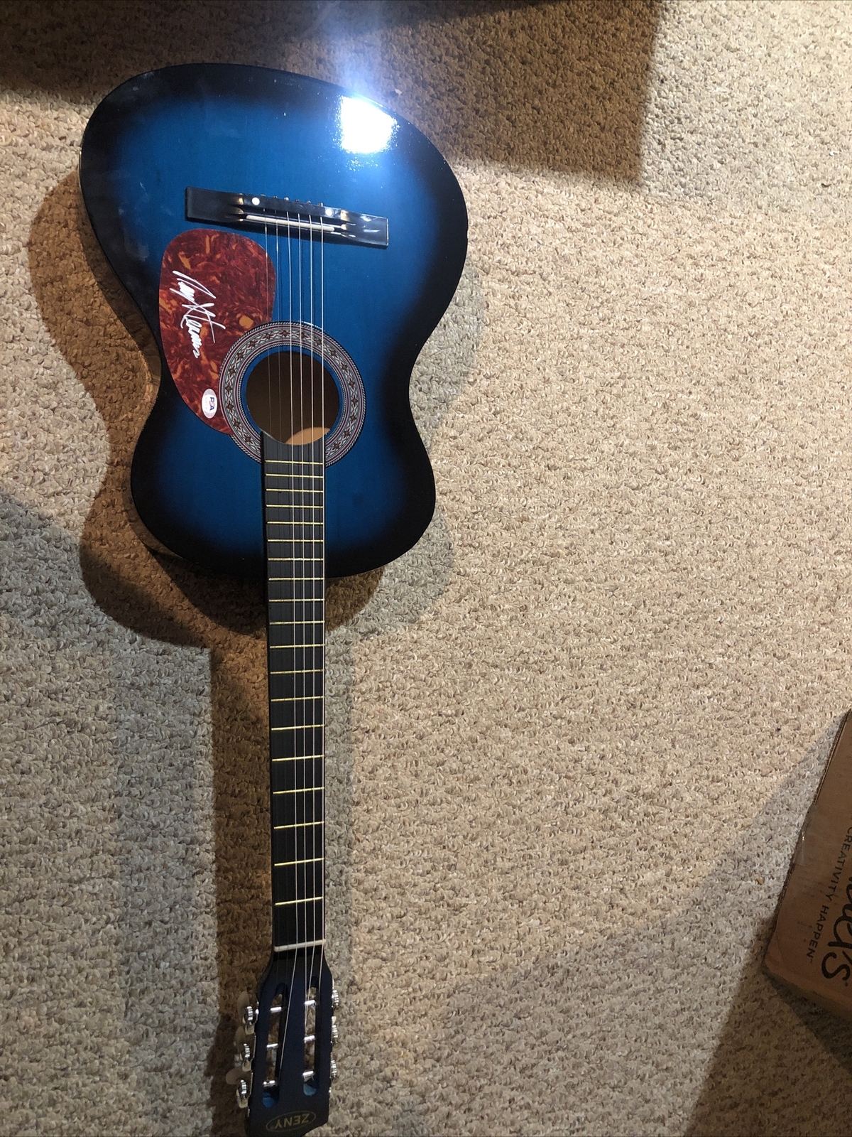 RAY STEVENS COUNTRY STAR SIGNED AUTOGRAPH 38” ACOUSTIC GUITAR PSA COA GRAMMY