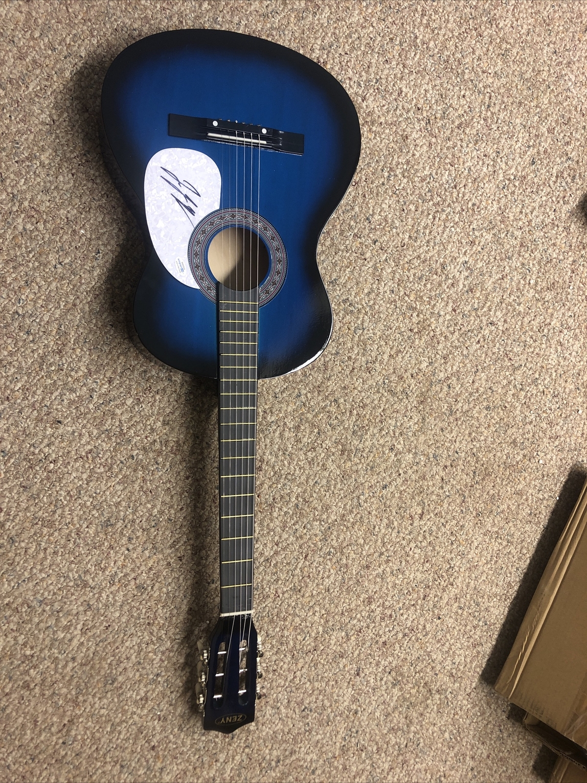 JESSE JAMES DUPREE JACKYL SIGNED AUTOGRAPH 38” ACOUSTIC GUITAR ACOA COA METAL