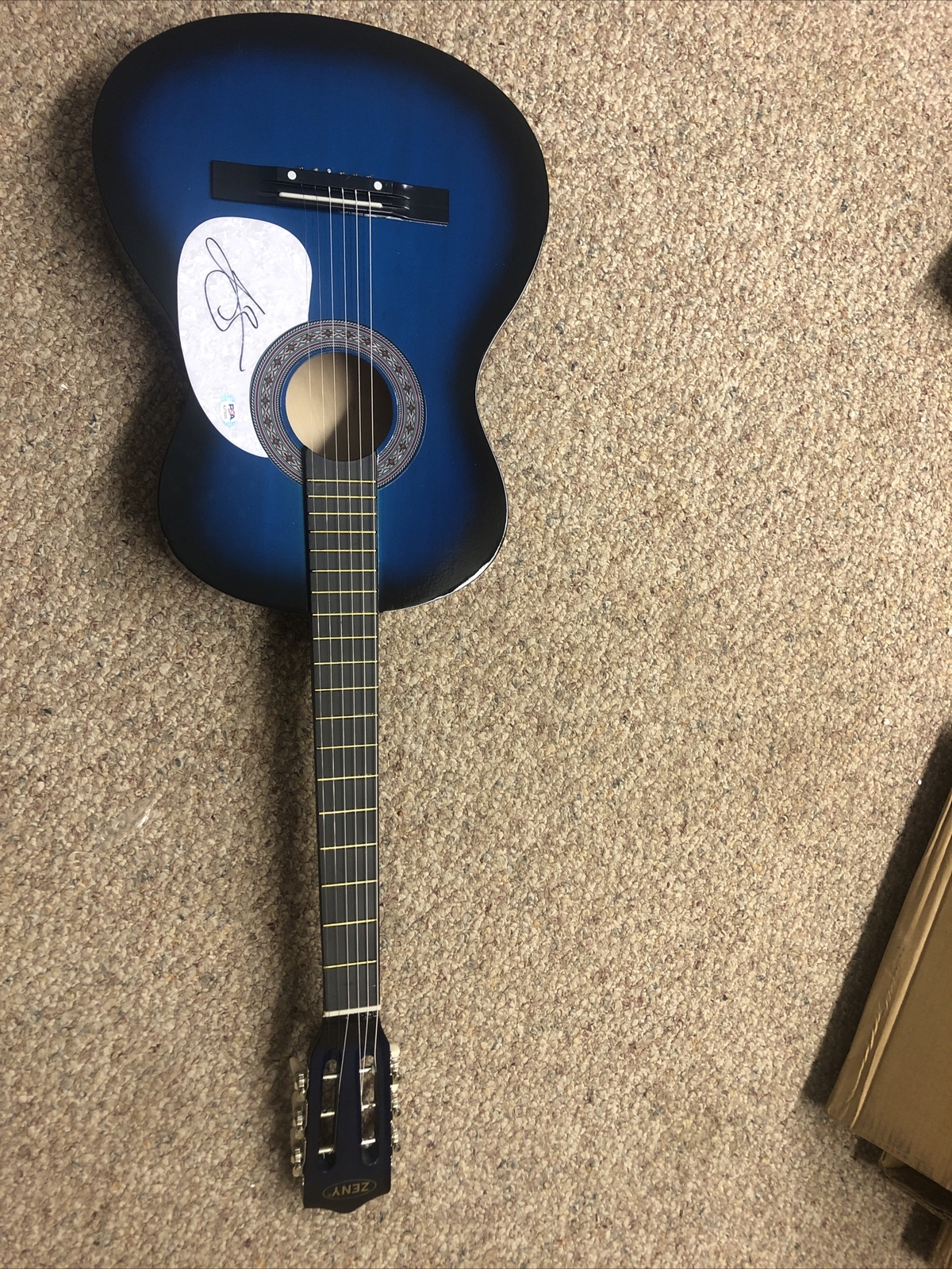 LEE BRICE COUNTRY STAR SIGNED AUTOGRAPH 38” ACOUSTIC GUITAR ACOA COA RUMOR