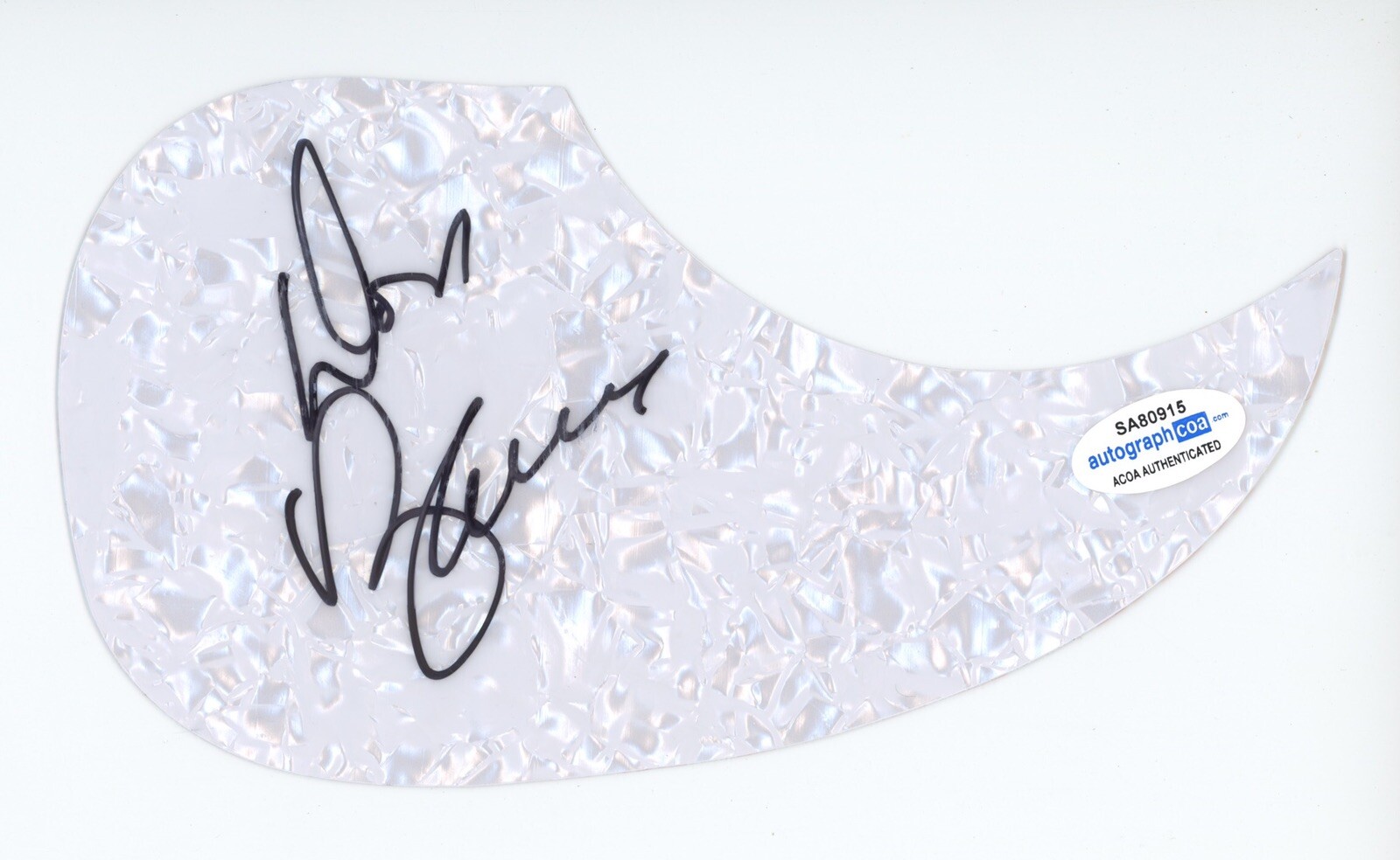 DON BARNES 38 SPECIAL SIGNED AUTOGRAPH ACOUSTIC GUITAR PICKGUARD ACOA COA ROCK