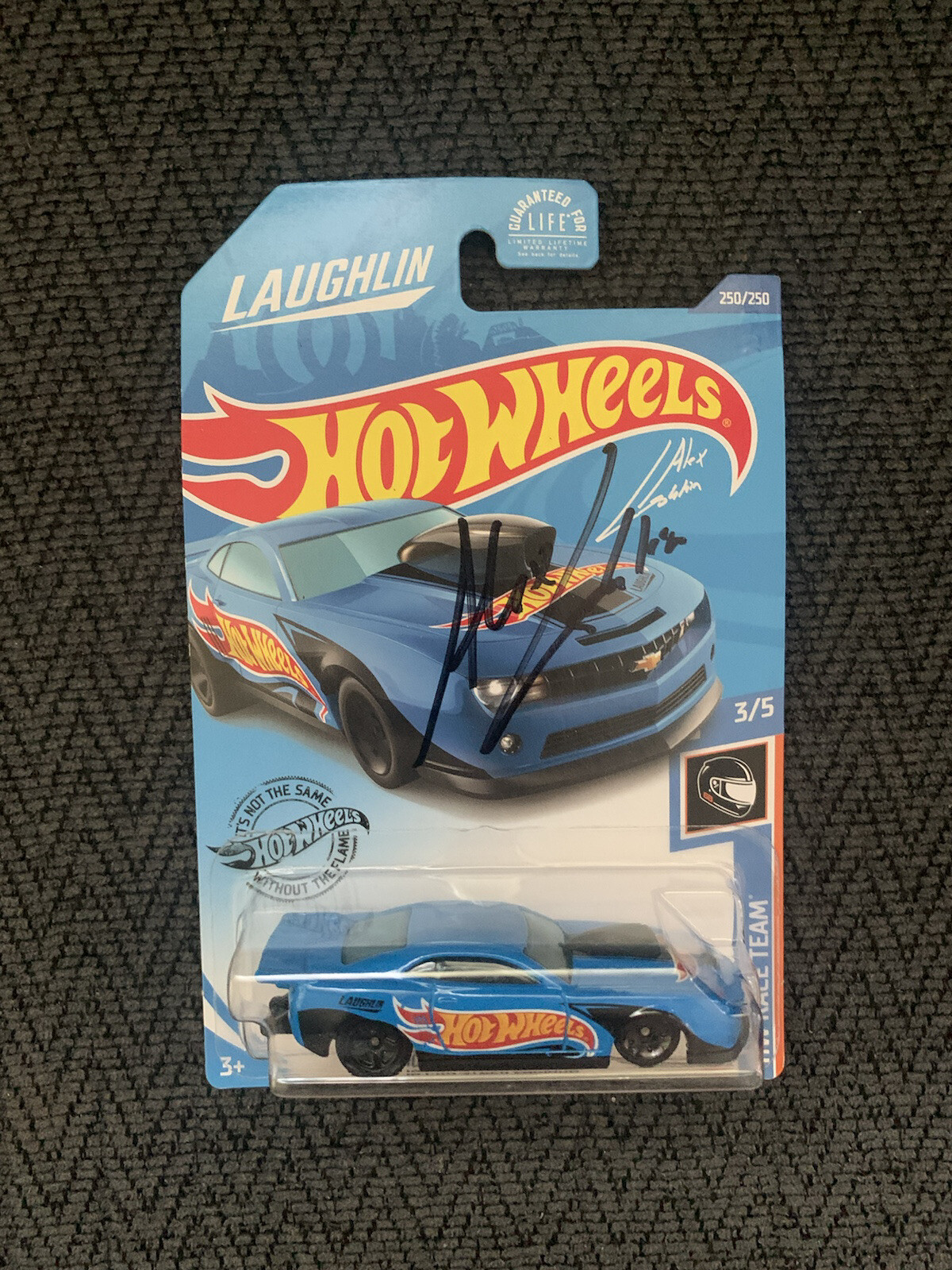 Hot Wheels 2020 Pro Stock Camaro 1:64 DieCast Signed Alex Laughlin NHRA
