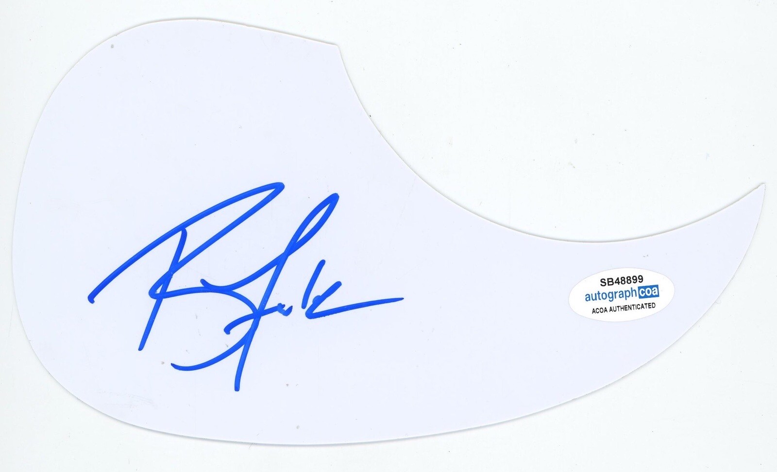RAY FULCHER COUNTRY STAR SIGNED AUTOGRAPH ACOUSTIC GUITAR PICKGUARD ACOA COMBS