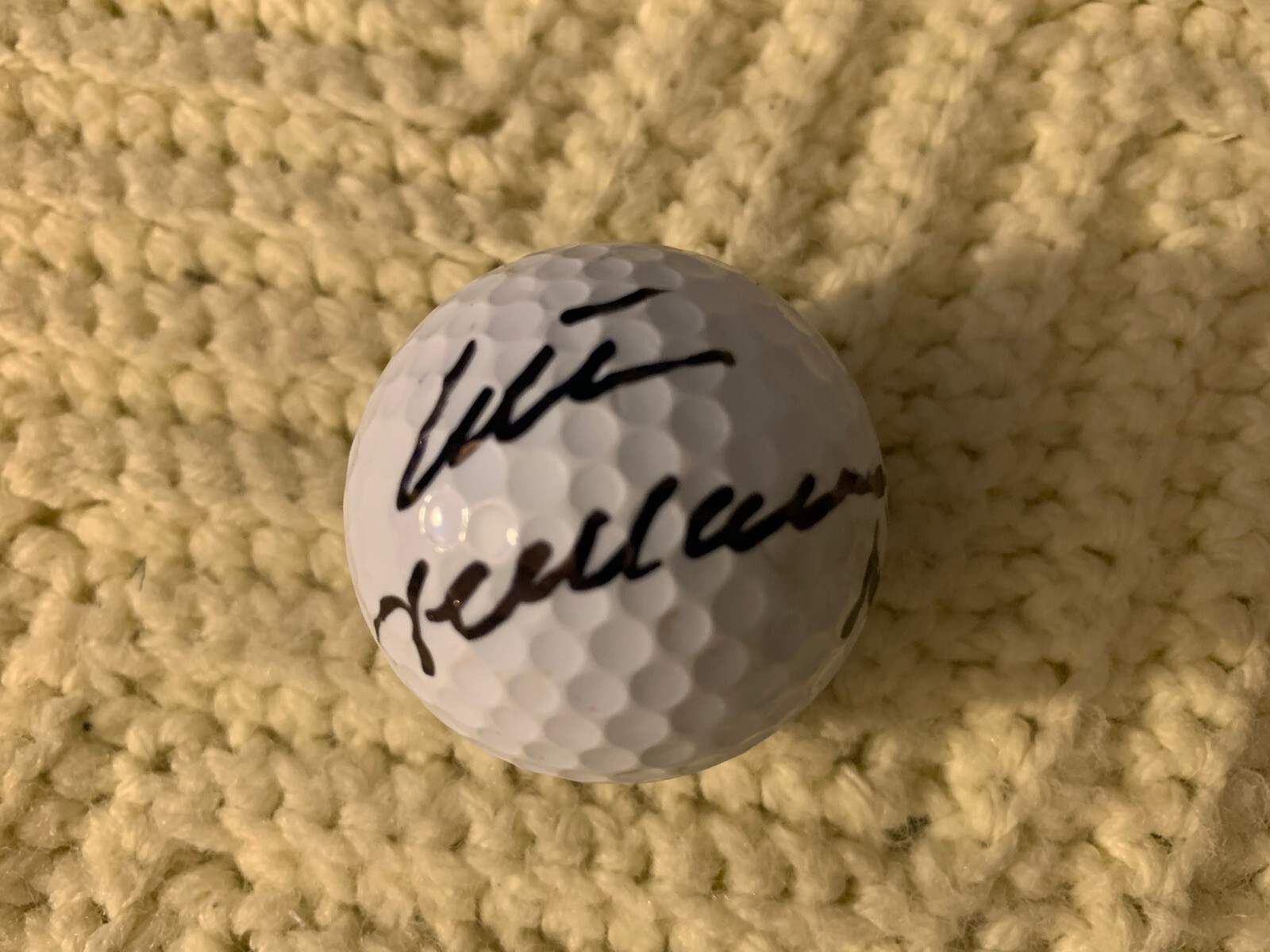 Liselotte Neumann Signed Golf Ball Autographed LPGA
