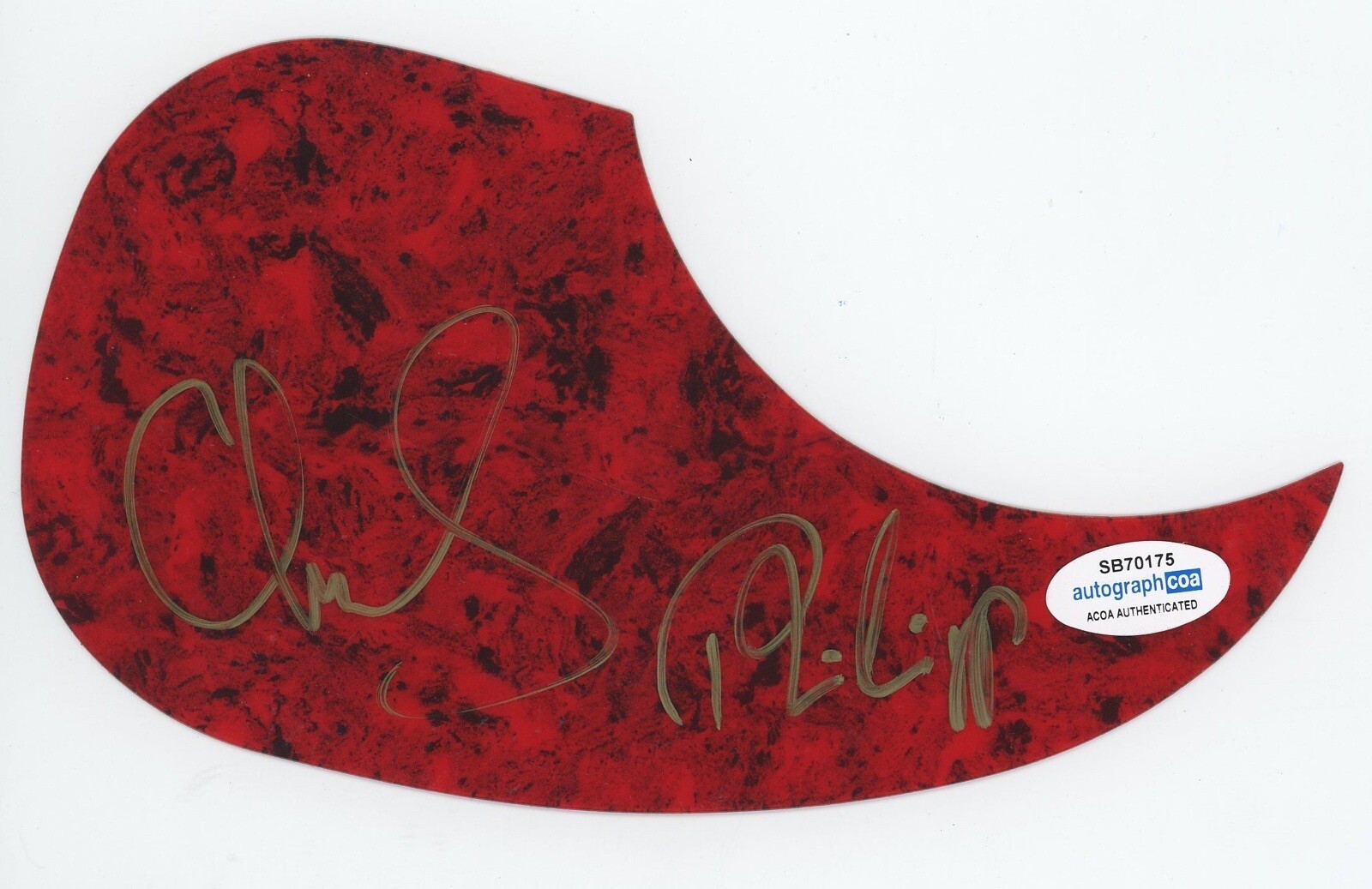 MILKY CHANCE SIGNED AUTOGRAPH ACOUSTIC GUITAR PICKGUARD ACOA STOLEN DANCE