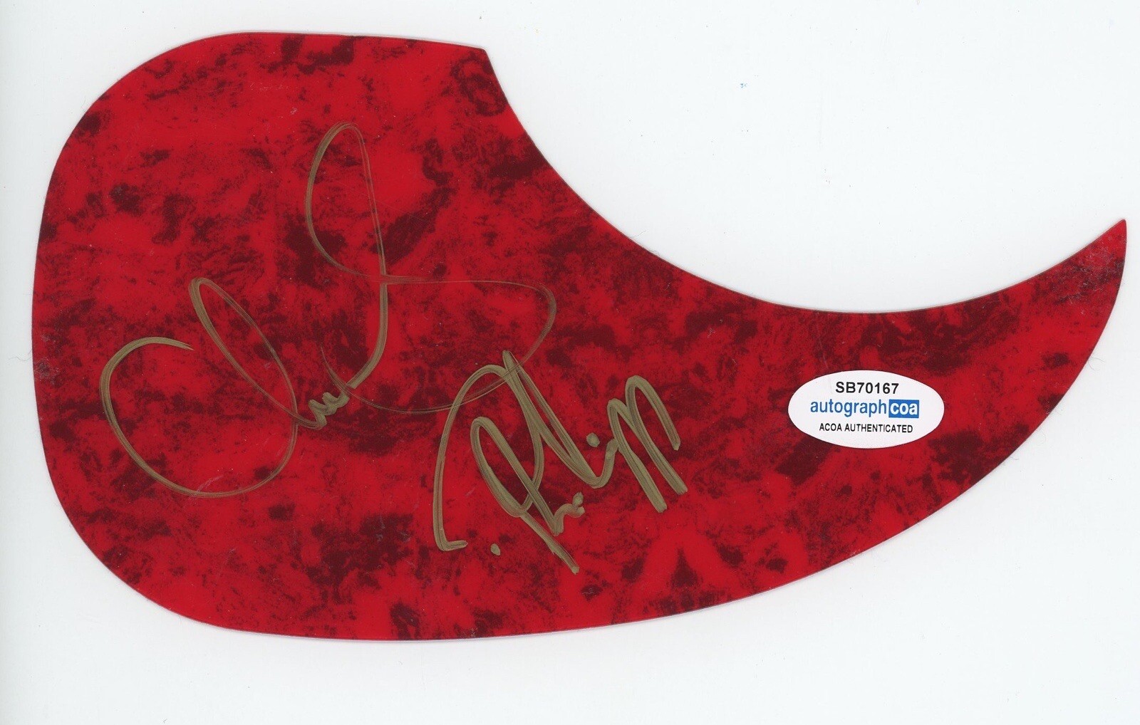MILKY CHANCE SIGNED AUTOGRAPH ACOUSTIC GUITAR PICKGUARD ACOA STOLEN DANCE