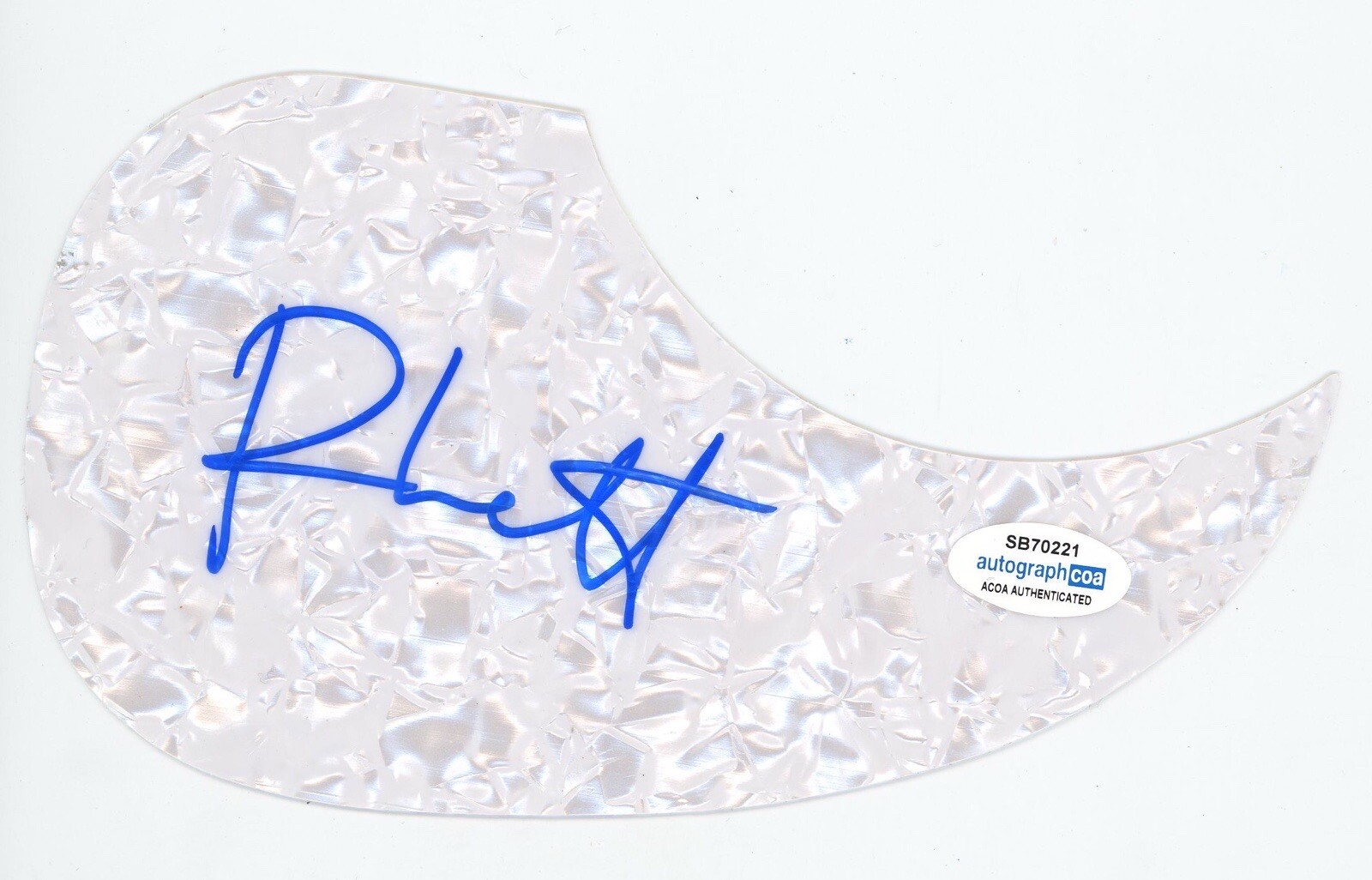 RHETT MILLER OLD 97s SIGNED AUTOGRAPH ACOUSTIC GUITAR PICKGUARD ACOA