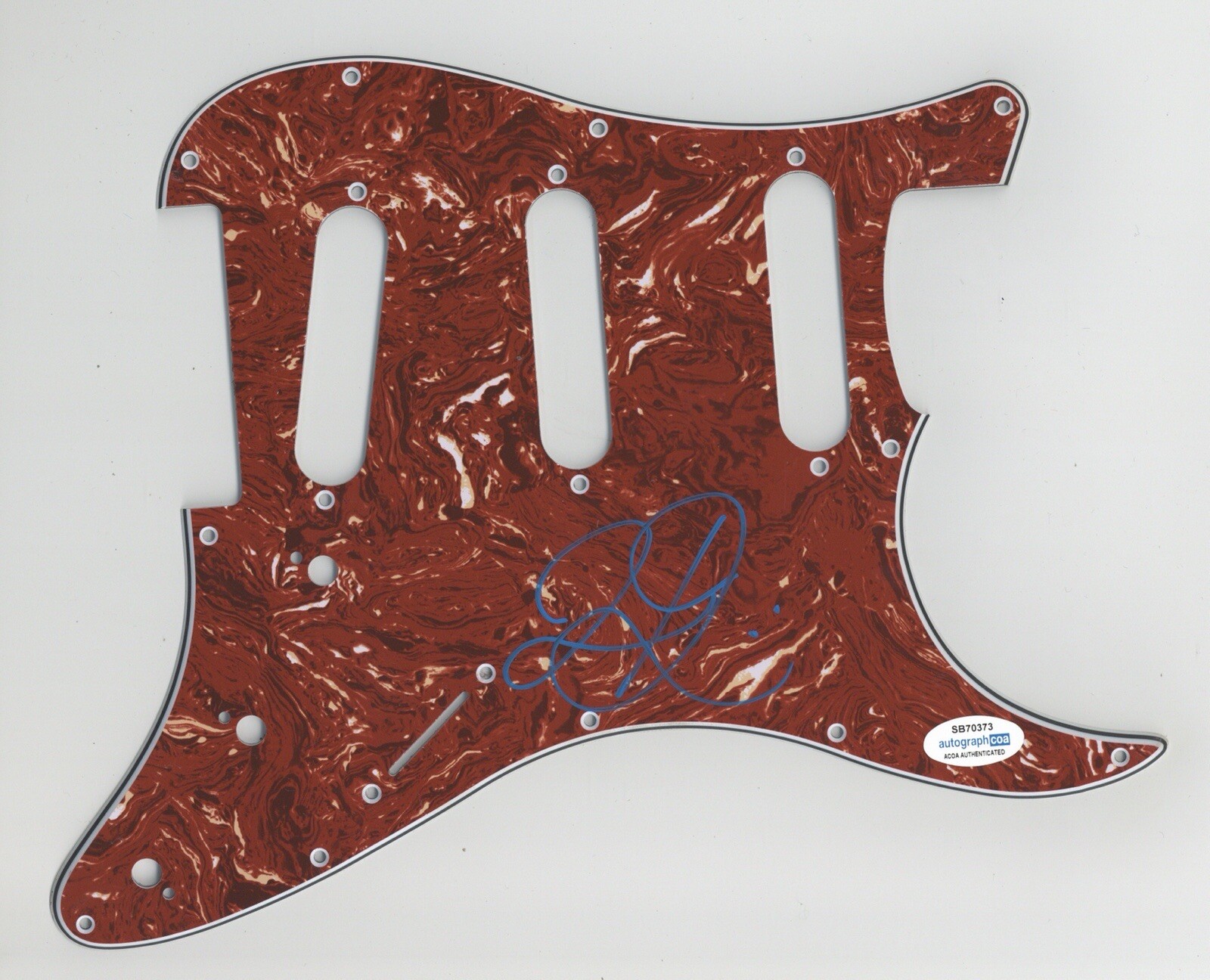 JACKSON DEAN SIGNED AUTOGRAPH STRAT ELECTRIC PICKGUARD ACOA DONT COME LOOKIN