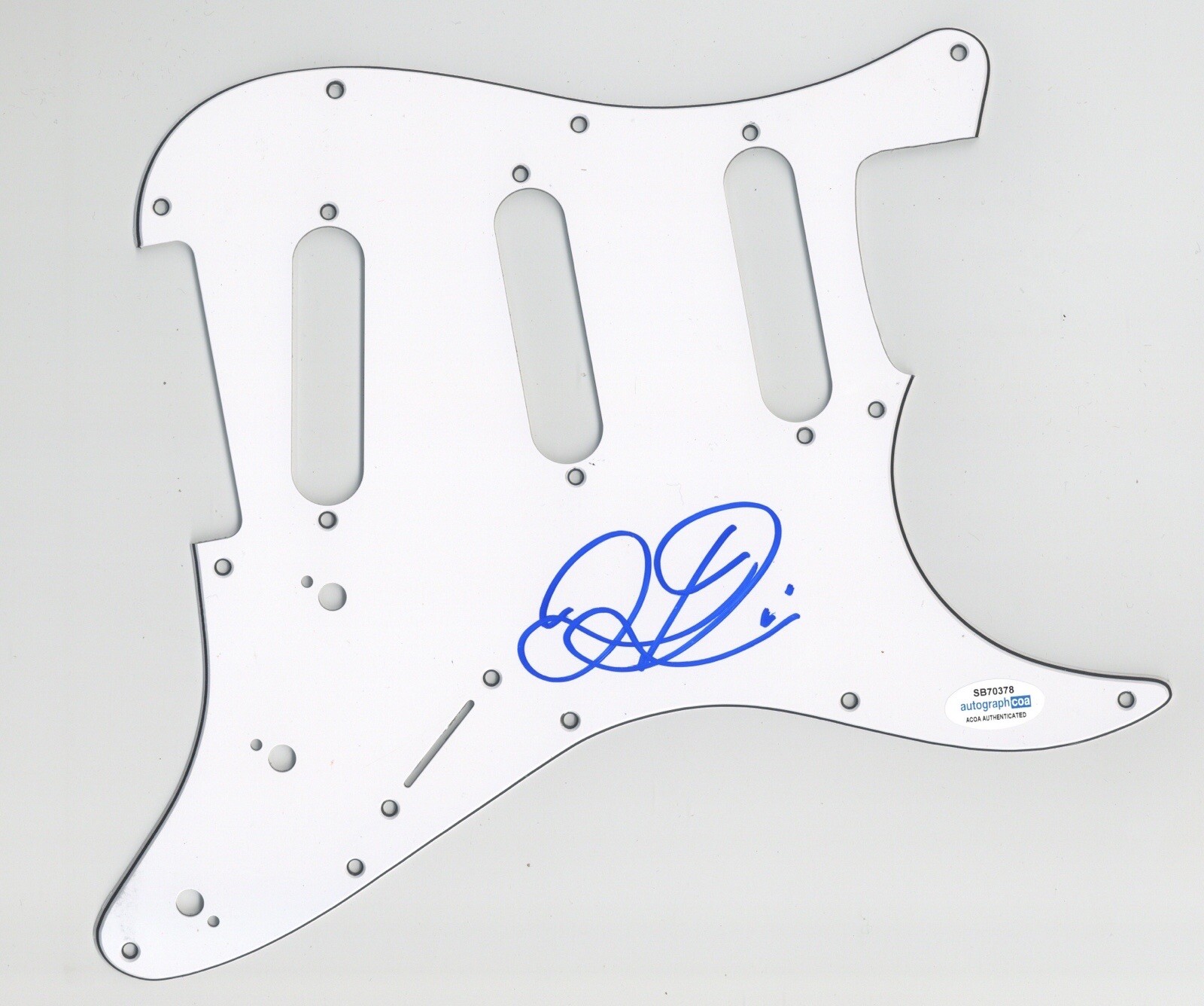 JACKSON DEAN SIGNED AUTOGRAPH STRAT ELECTRIC PICKGUARD ACOA DONT COME LOOKIN