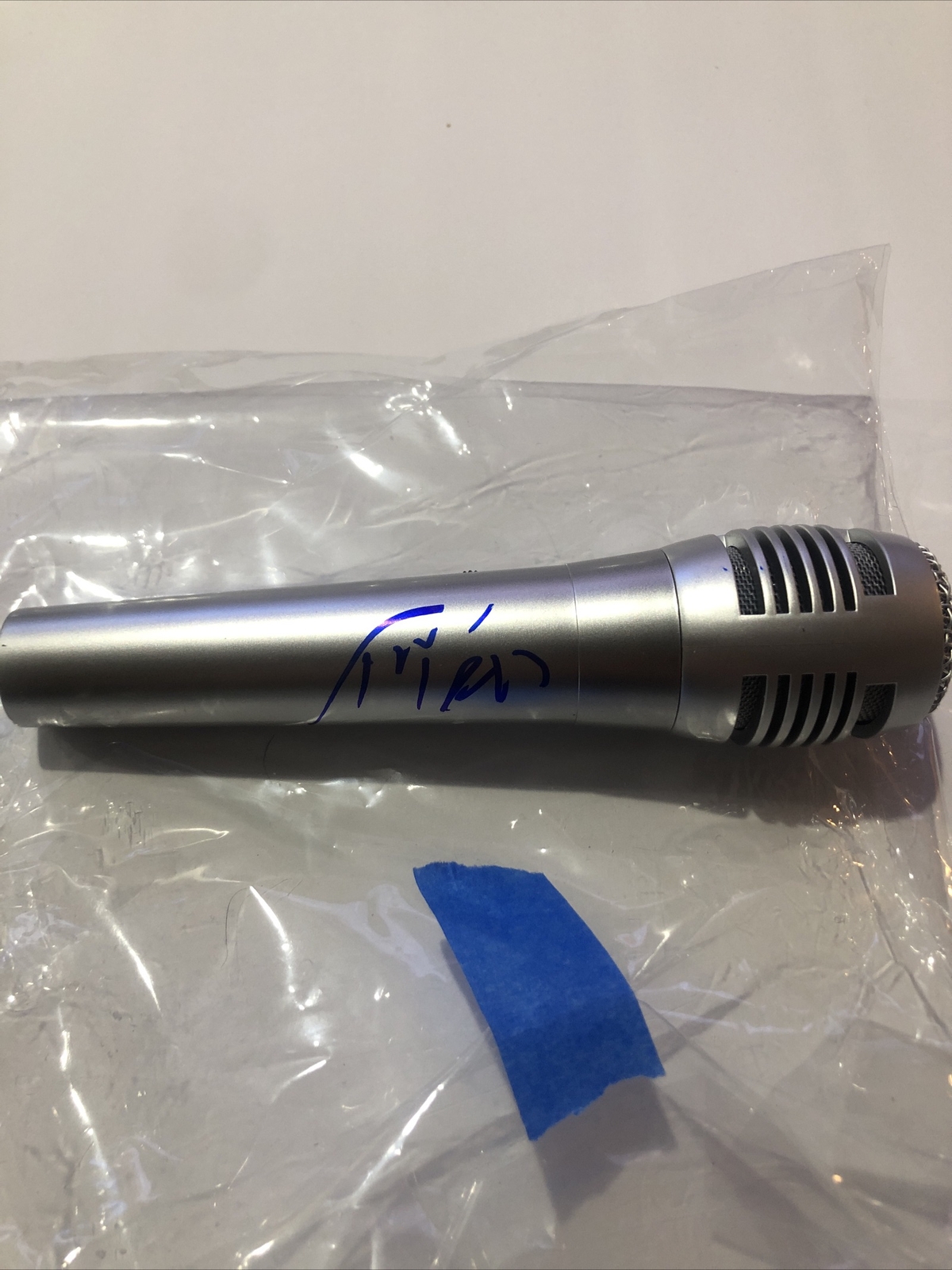 TOMMY VEXT BAD WOLVES SIGNED AUTOGRAPH MICROPHONE MIC ACOA