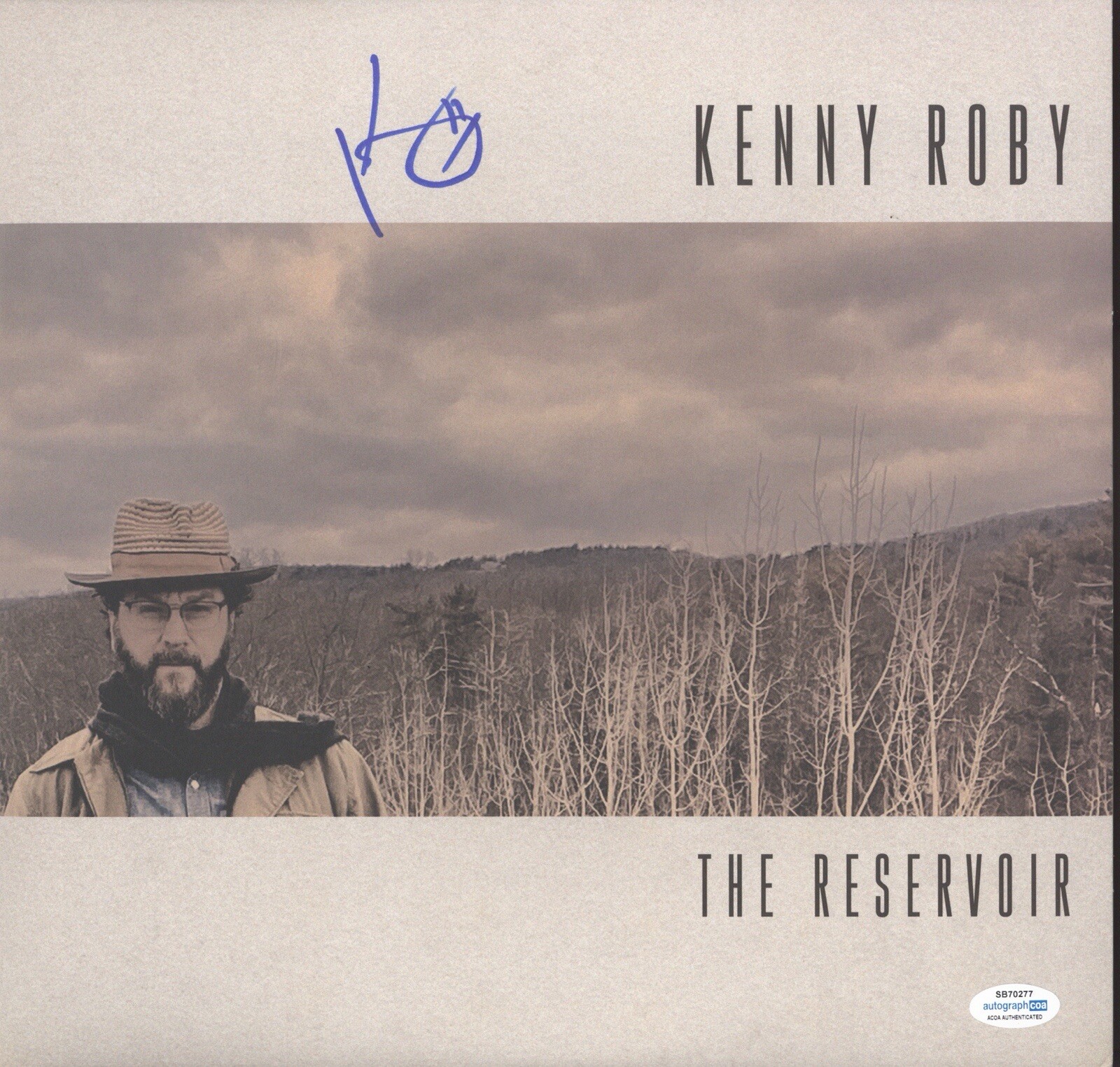 KENNY ROBY SIGNED AUTOGRAPH VINYL ALBUM RECORD THE RESERVOIR ACOA