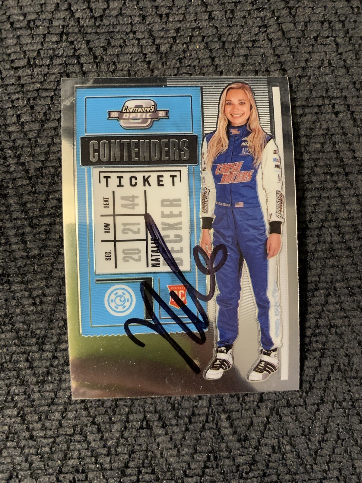 Natalie Decker Signed Nascar Owner Trading Card Autographed
