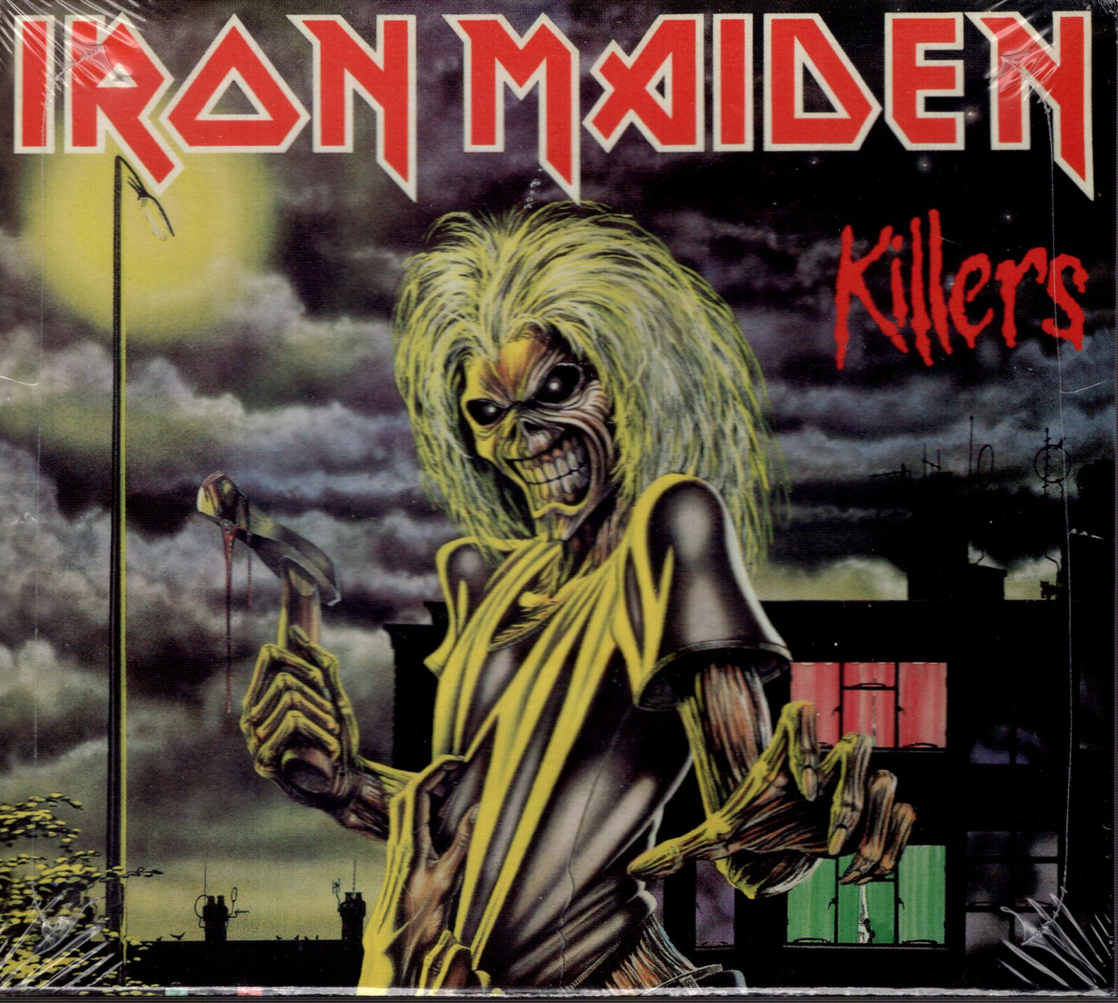 IRON MAIDEN KILLERS CD WITH MULTIMEDIA SECTION SEALED IN ORIGINAL PLASTIC COLLECTIBLE MEMORABILIA