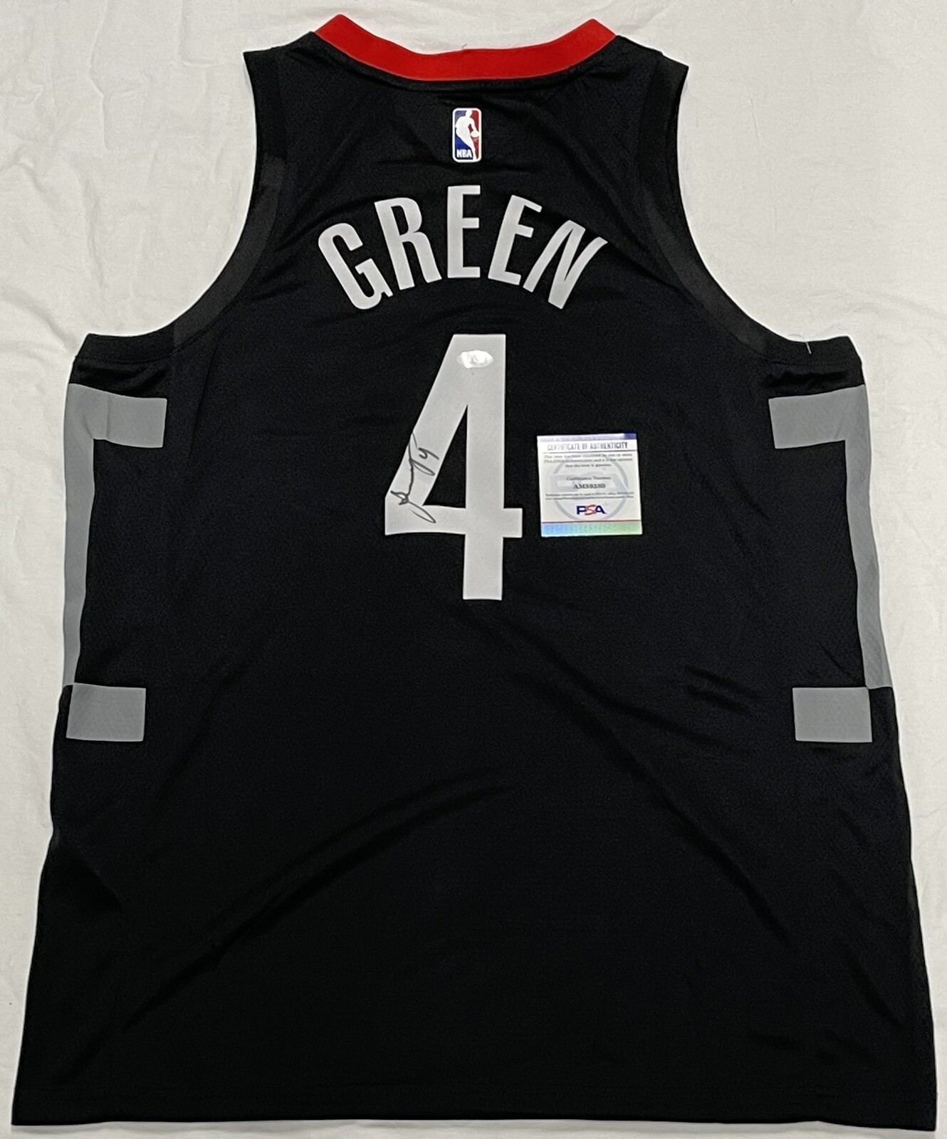 Jalen Green Signed Autographed Houston Rockets Jersey PSA/DNA COA
