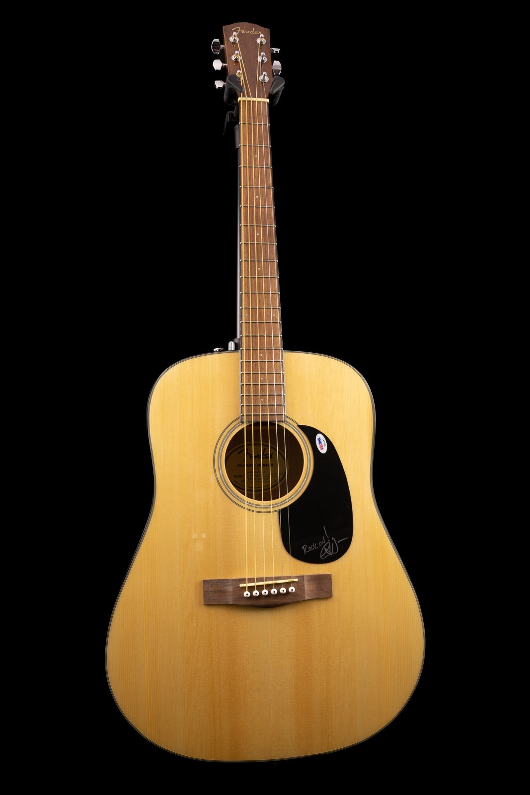 MATT NATHANSON SIGNED FENDER ACOUSTIC GUITAR WITH CASE PSA DNA COA