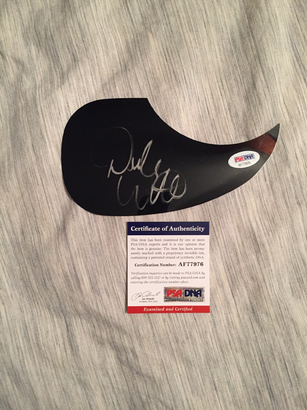 Drake White Signed Autographed Acoustic Pickguard Authentic COA
