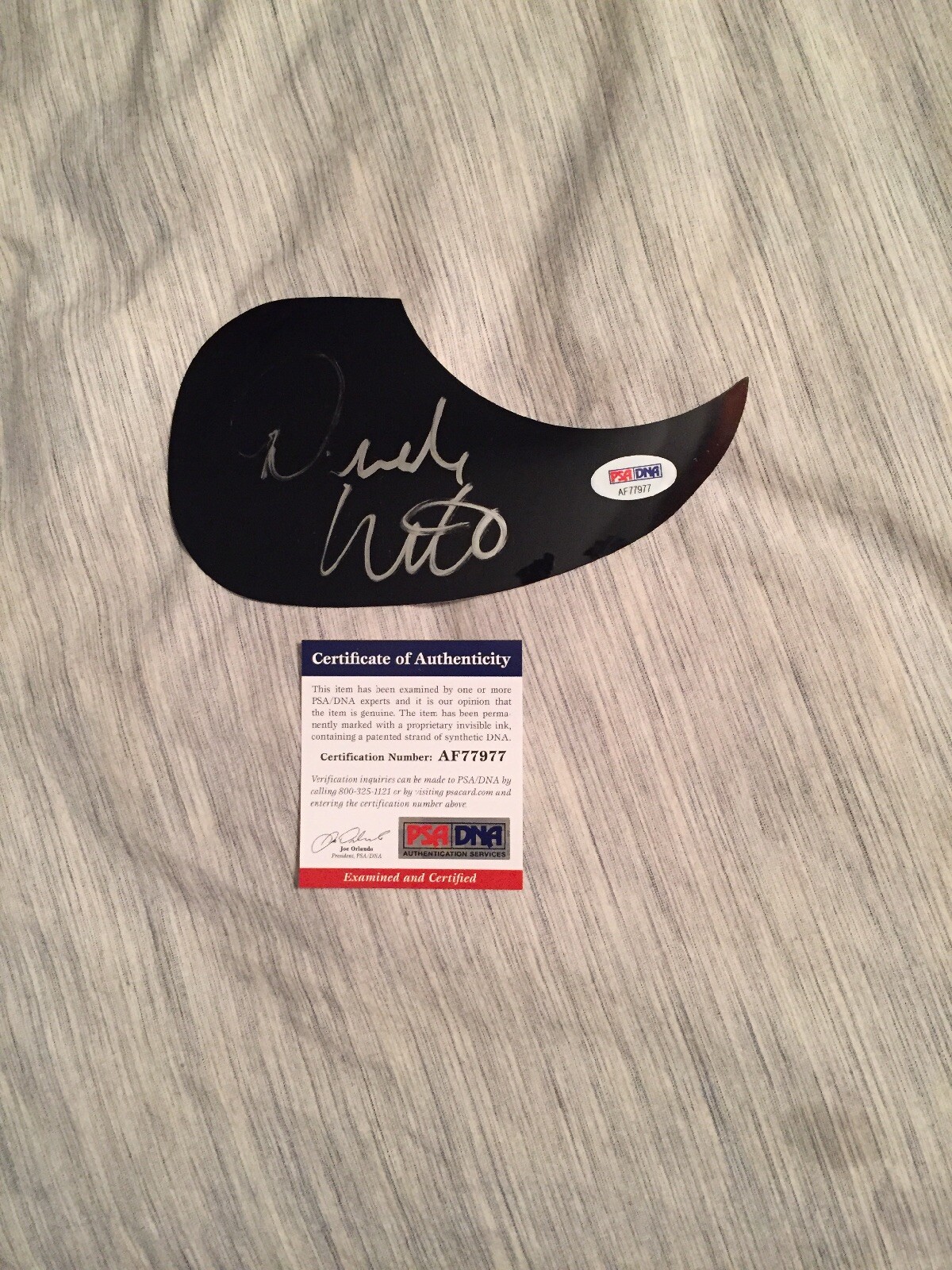 Drake White Signed Autographed Acoustic Pickguard Authentic COA
