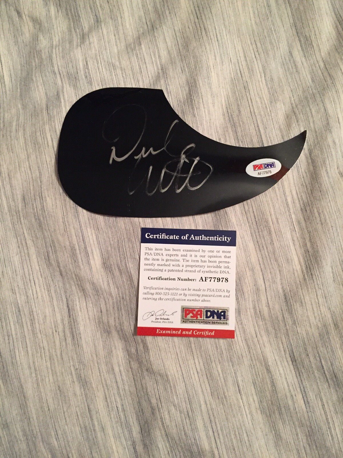 Drake White Signed Autographed Acoustic Pickguard Authentic COA
