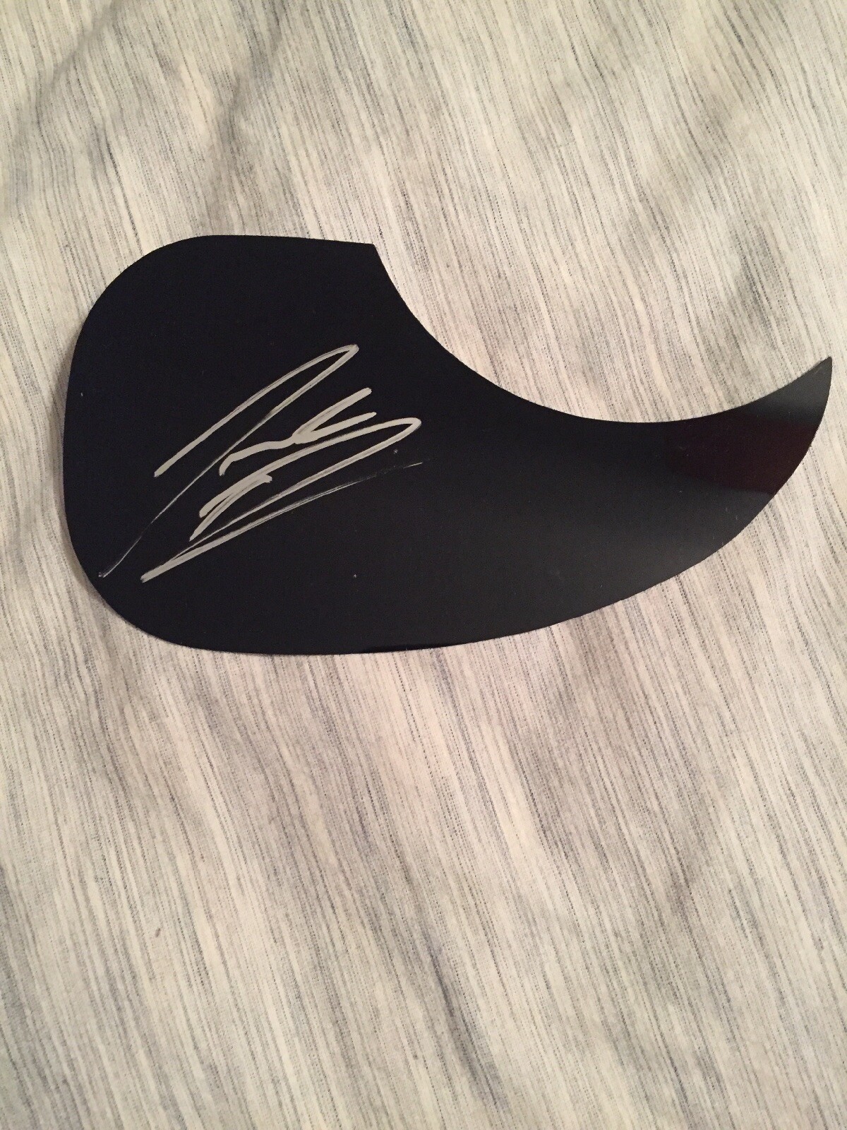 Jordan Davis Signed Autographed Acoustic Pickguard Authentic Proof 7
