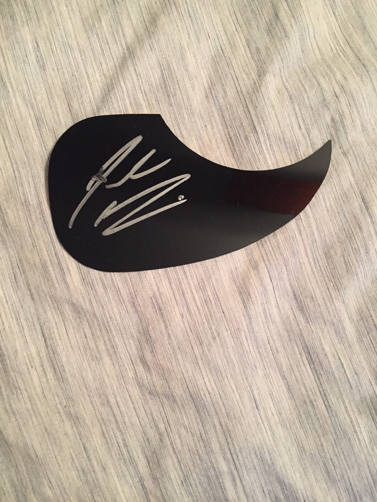 Jordan Davis Signed Autographed Acoustic Pickguard Authentic Proof 4
