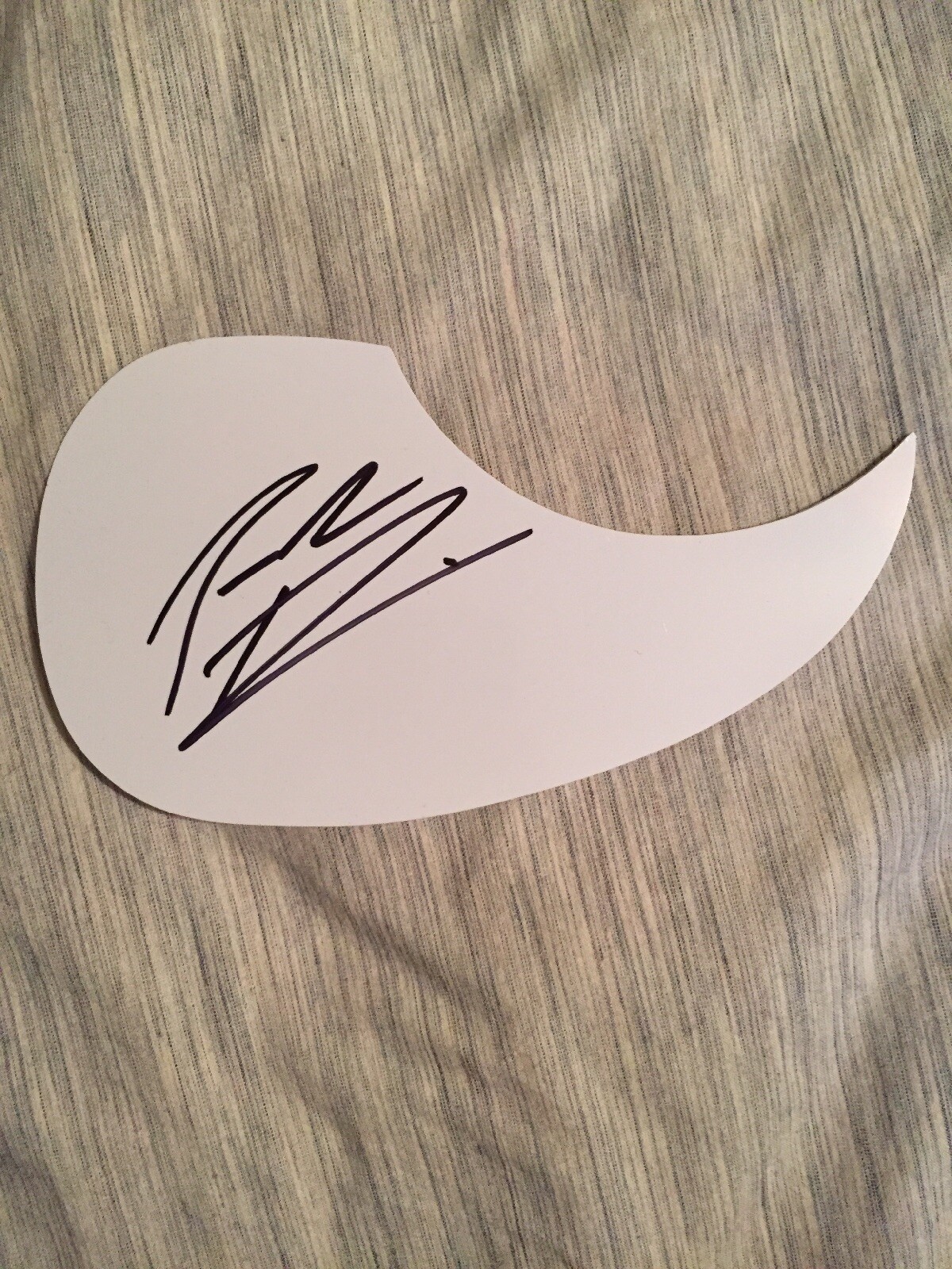 Jordan Davis Signed Acoustic Guitar Pickguard Authentic Proof 6

