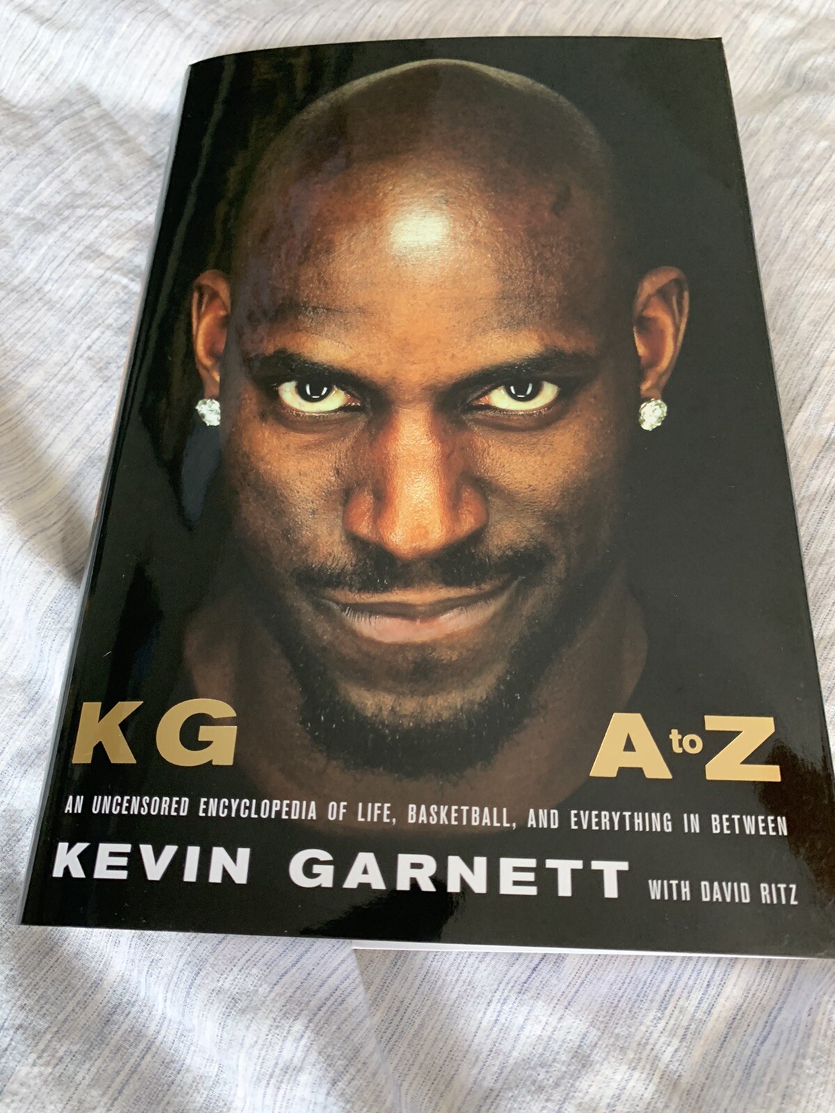 Kevin Garnett KG: A to Z Hardcover SIGNED AUTOGRAPH EDITION In Hand SOLD OUT 3
