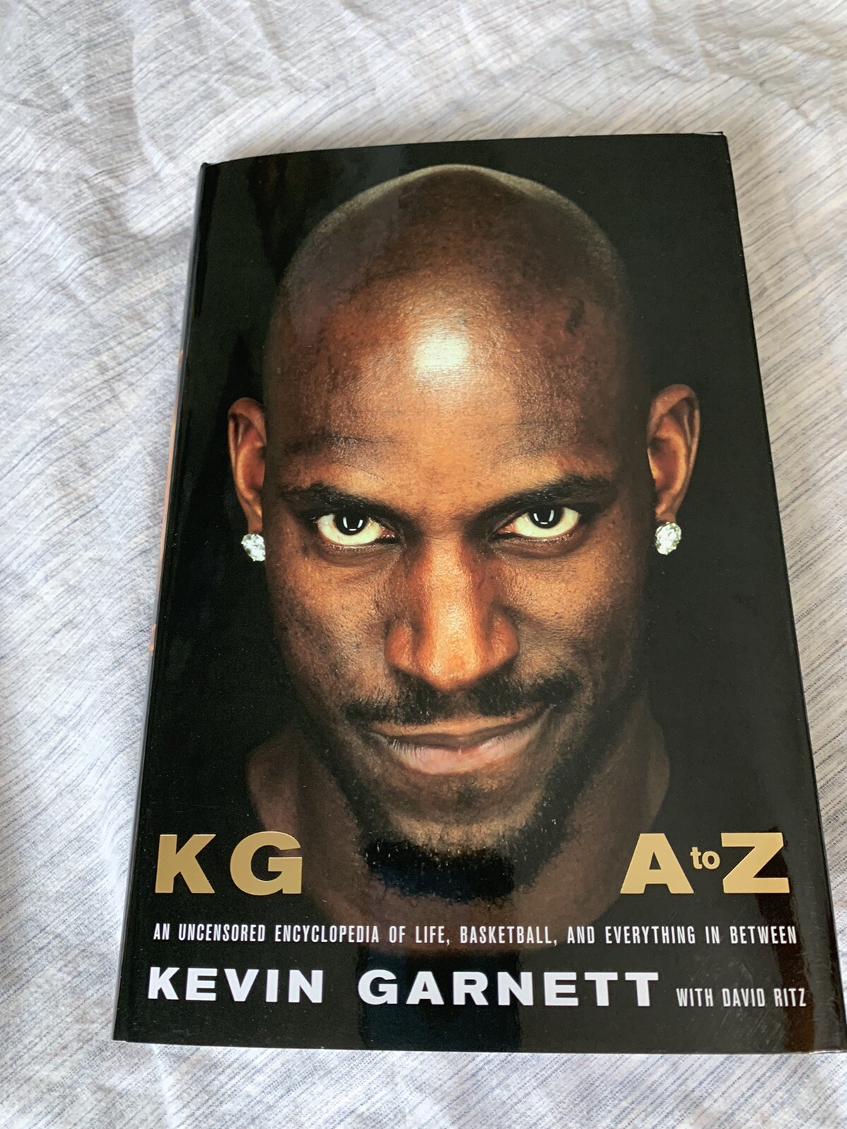 Kevin Garnett KG: A to Z Hardcover SIGNED AUTOGRAPH EDITION In Hand SOLD OUT 4
