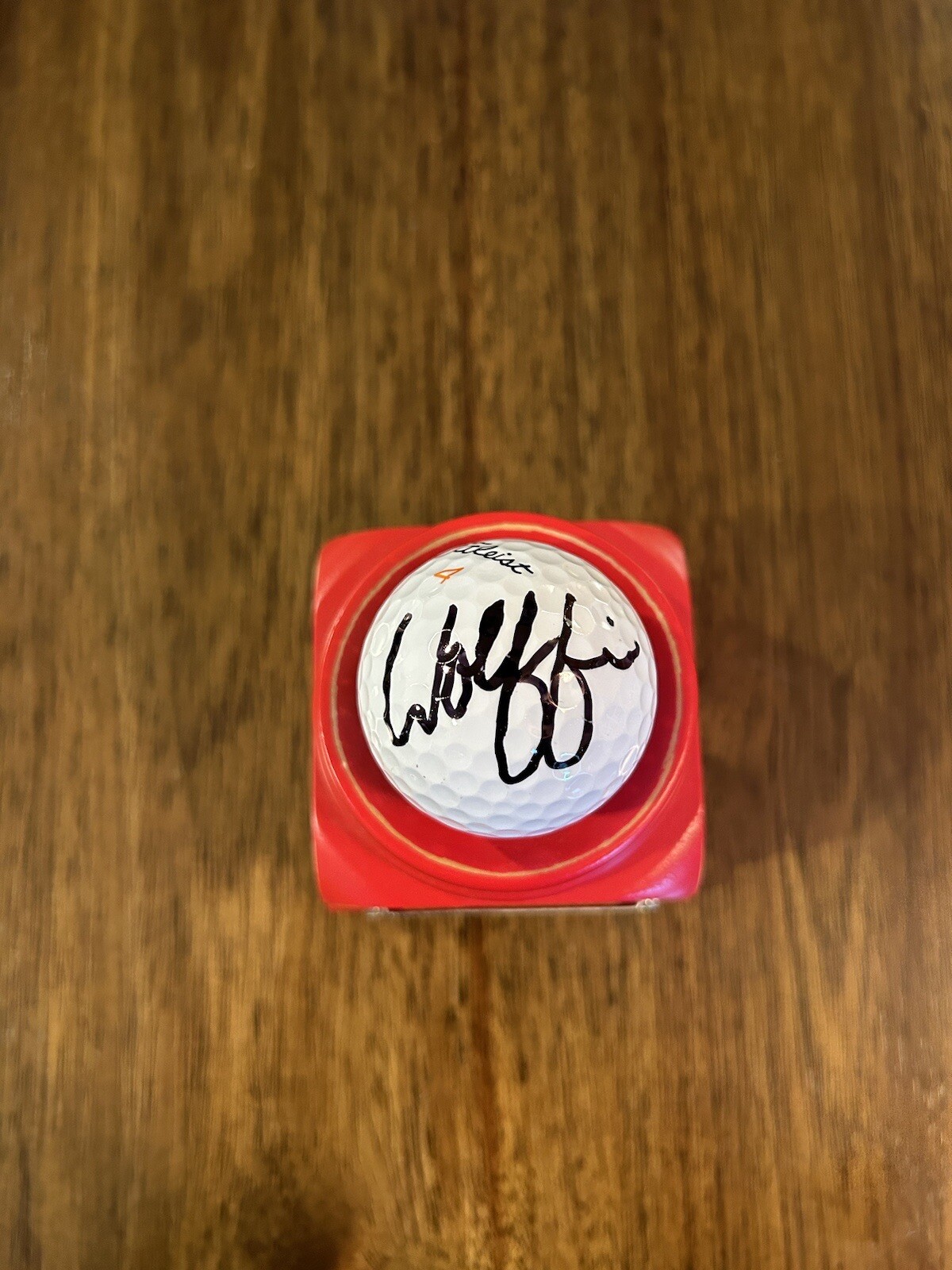 Matthew Wolff signed autographed Titleist golf ball with PROOF 2
