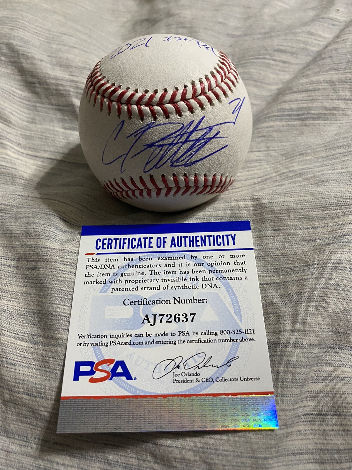 Chase Petty signed auto offical MLB baseball MN Twins young stud COA PROOF 7
