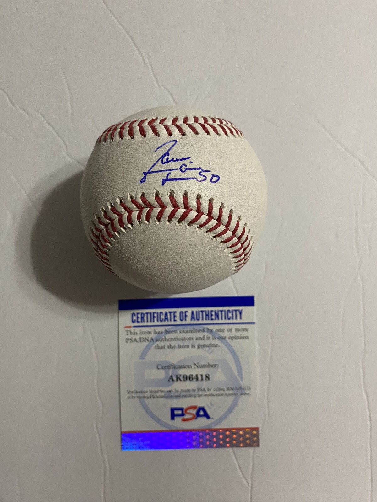 Jameson Taillon NY Yankees signed ROMLB baseball PSA Star
