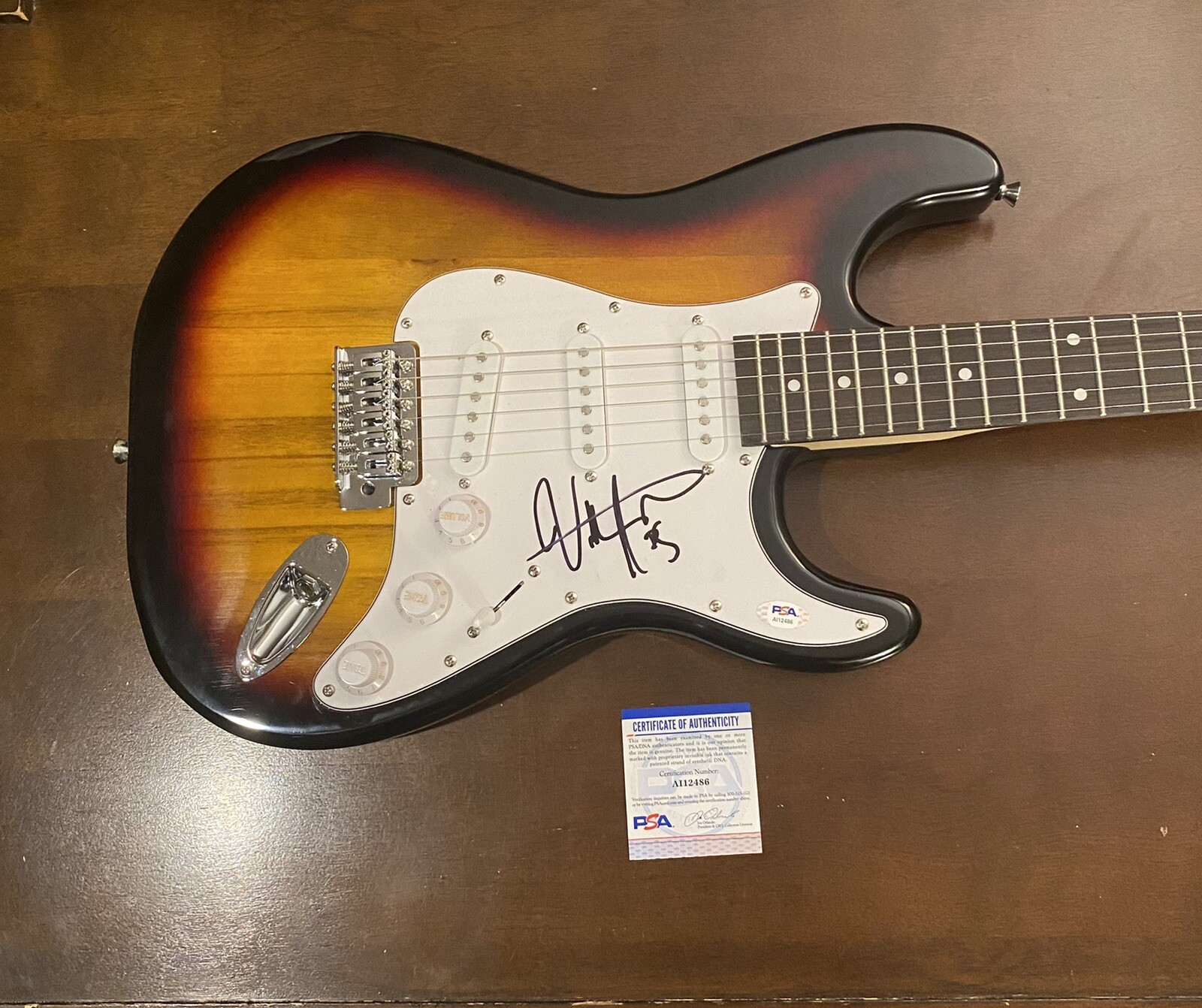 Billy Strings signed autograph Electric guitar Folk country star PSA COA
