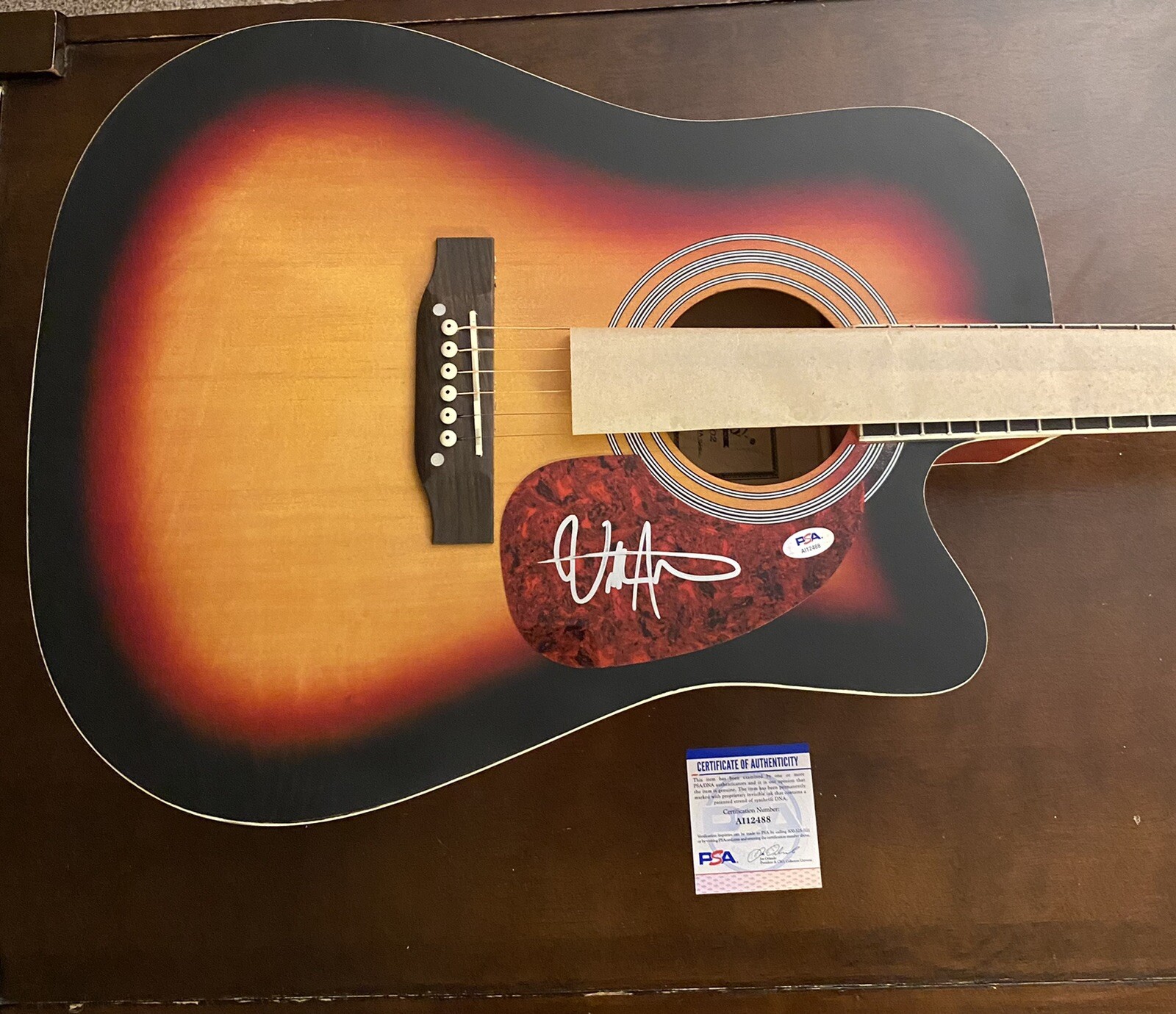 Billy Strings Signed Autographed Full Size Acoustic Guitar PSA COA Rare Star
