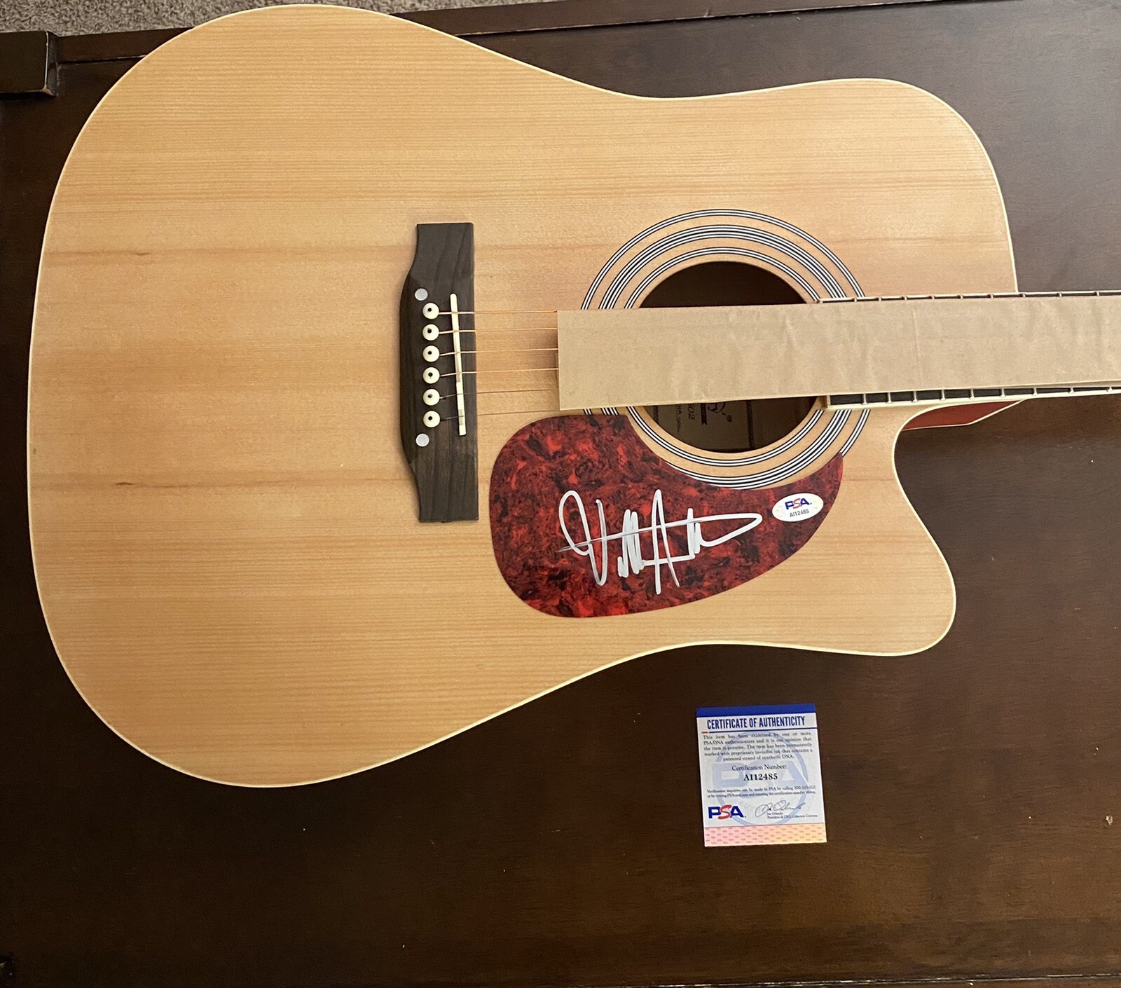 Billy Strings Signed Autographed Full Size Acoustic Guitar PSA COA Rare Star
