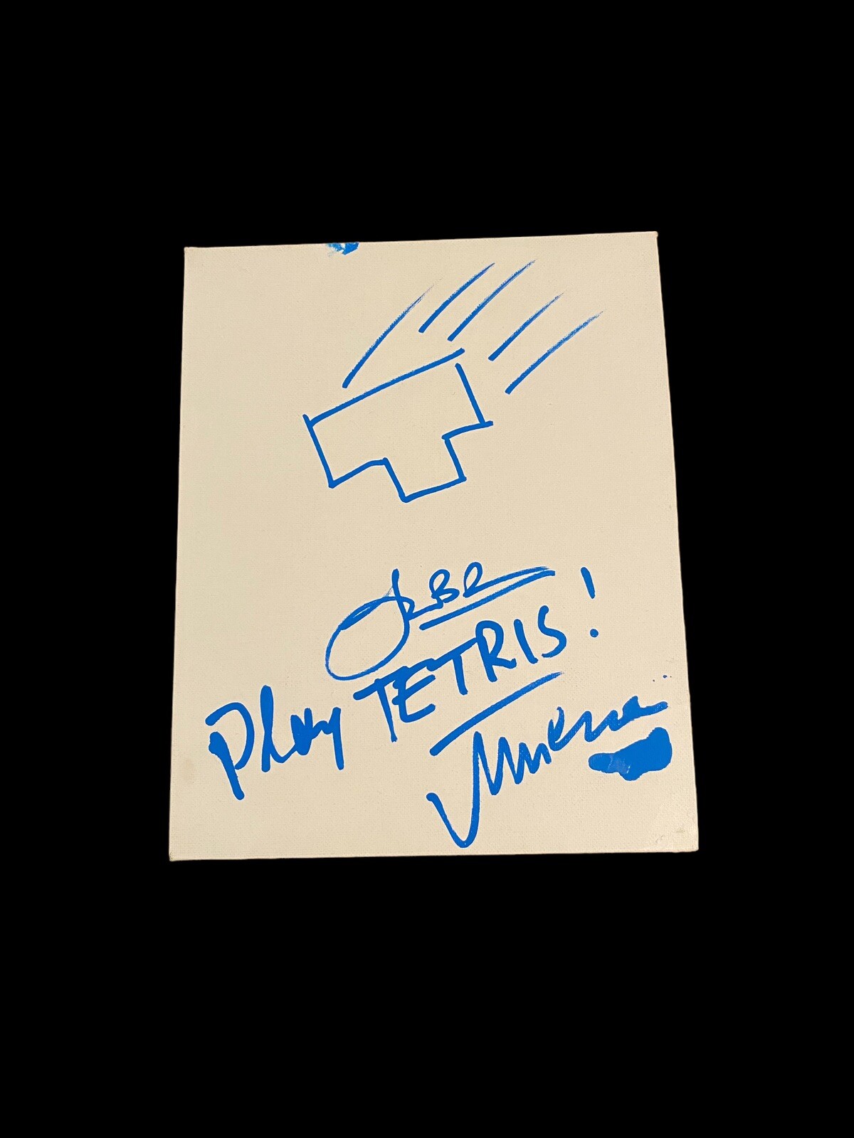 Alexey Pajitnov Henk Rogers ‘Tetris’ Signed Autographed 8x10 Sketch PROOF RARE
