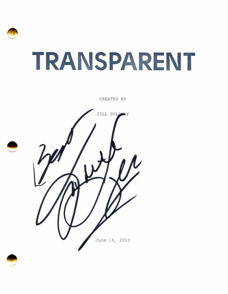 JUDITH LIGHT SIGNED AUTOGRAPH TRANSPARENT FULL PILOT SCRIPT - WHO'S THE BOSS