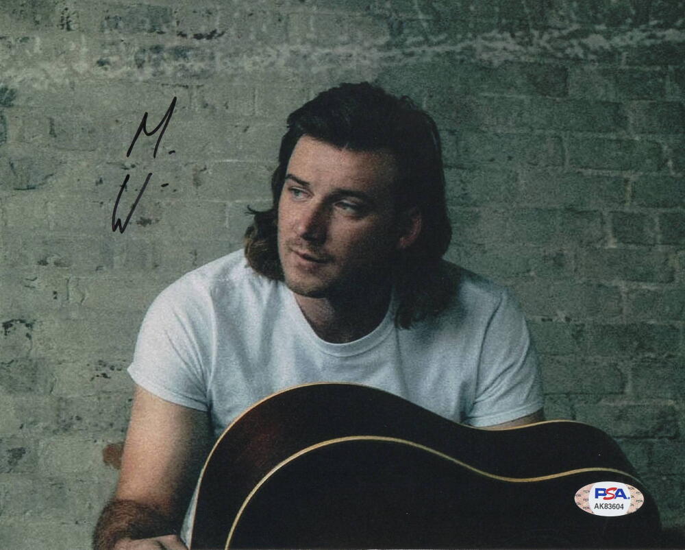 MORGAN WALLEN SIGNED AUTOGRAPH 8x10 PHOTO - COUNTRY MUSIC STAR IF I KNOW ME PSA
