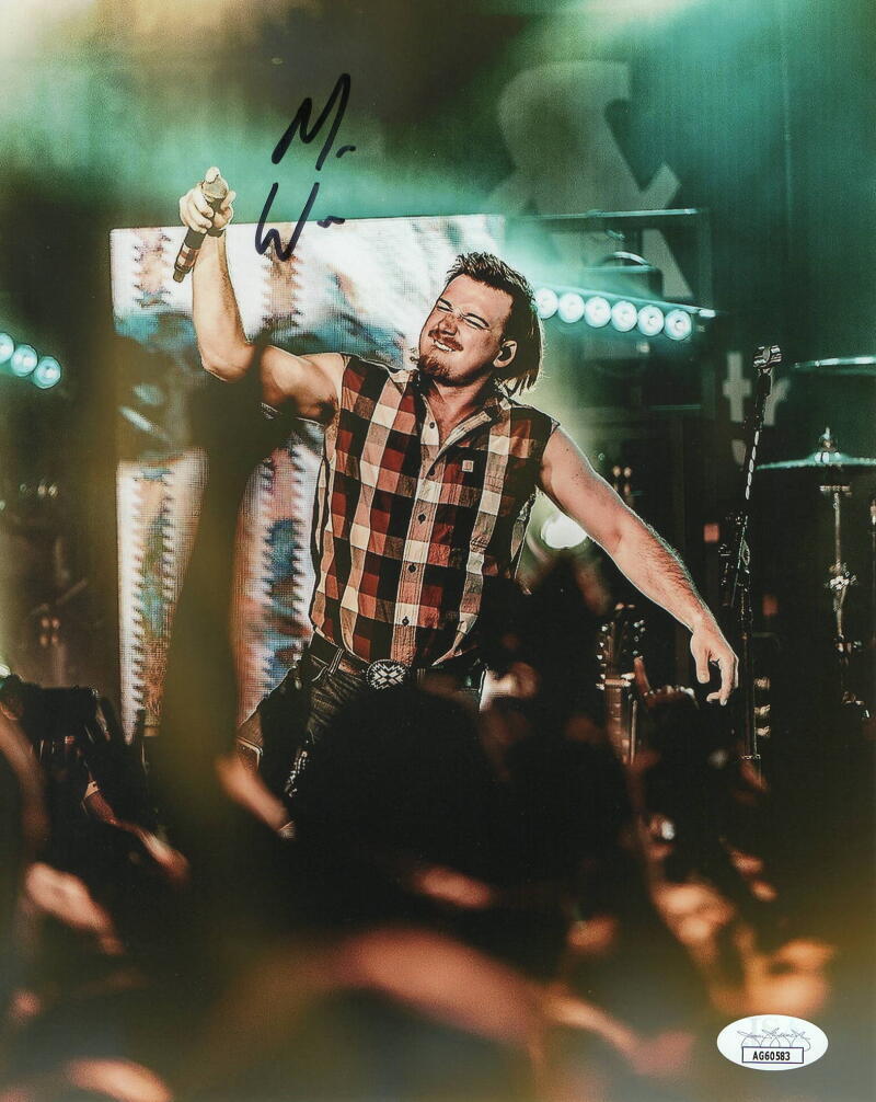 MORGAN WALLEN SIGNED AUTOGRAPH 8x10 PHOTO - COUNTRY SUPERSTAR, DANGEROUS JSA COA