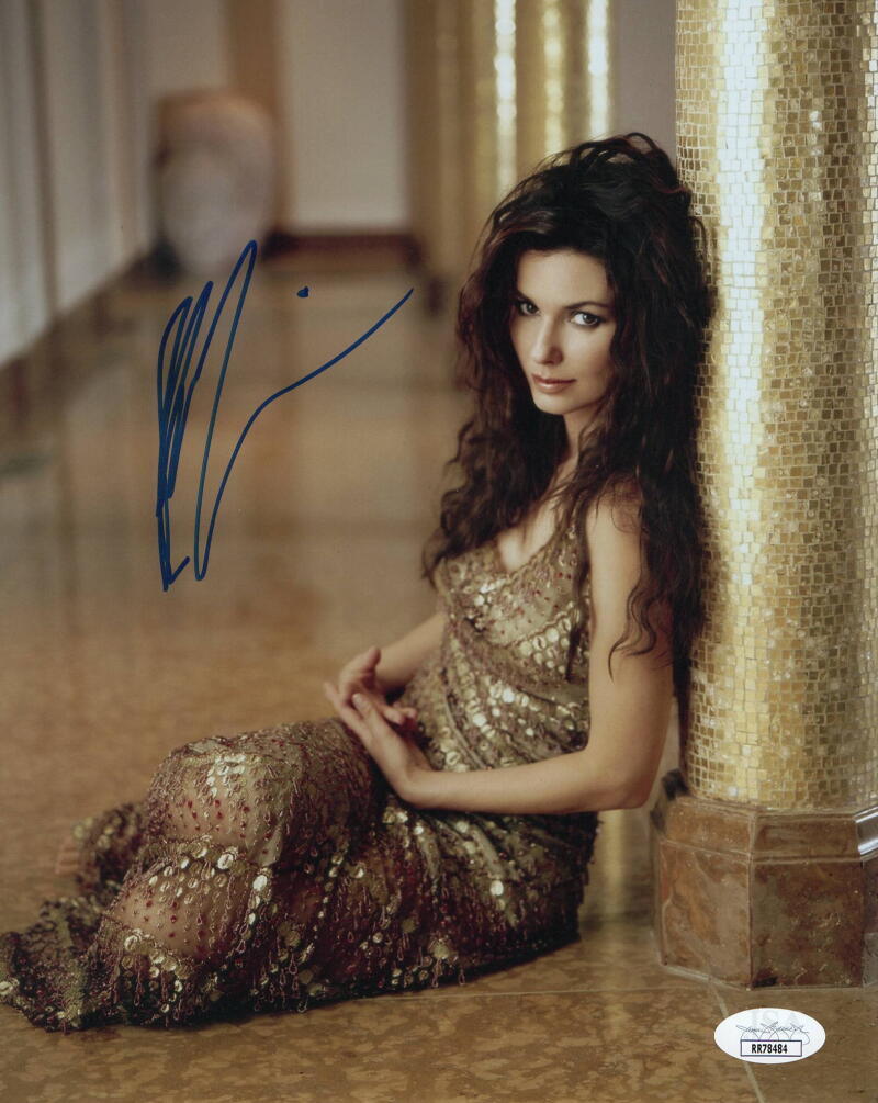 SHANIA TWAIN SIGNED AUTOGRAPH 8X10 PHOTO - COME ON OVER, COUNTRY MUSIC BABE JSA