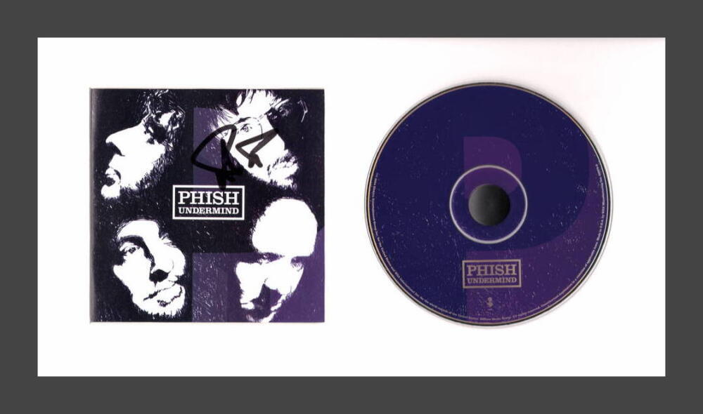 Trey Anastasio Phish Signed Autograph Undermind Framed CD Display - BAS COA
