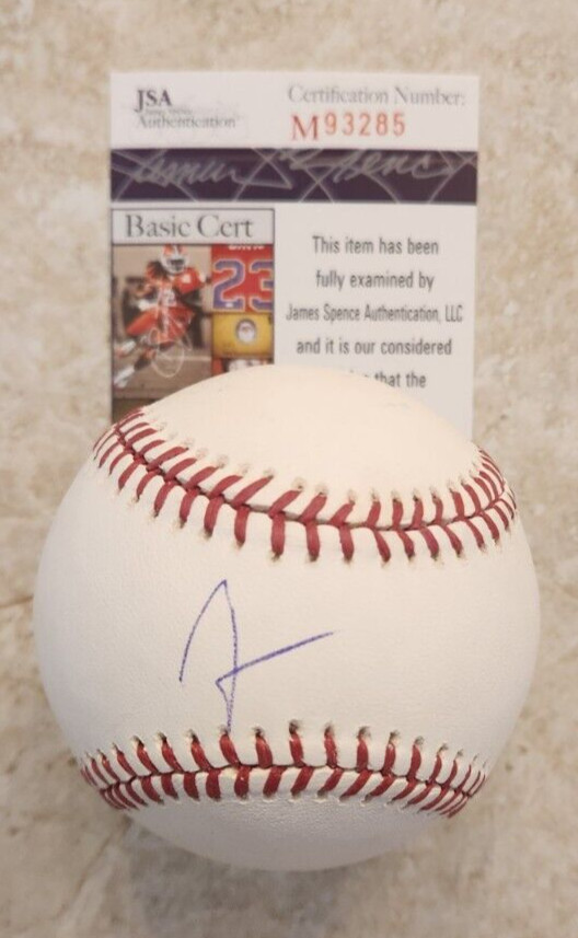 Scott Walker In-Person Signed OMLB Baseball w/ JSA COA # M93285