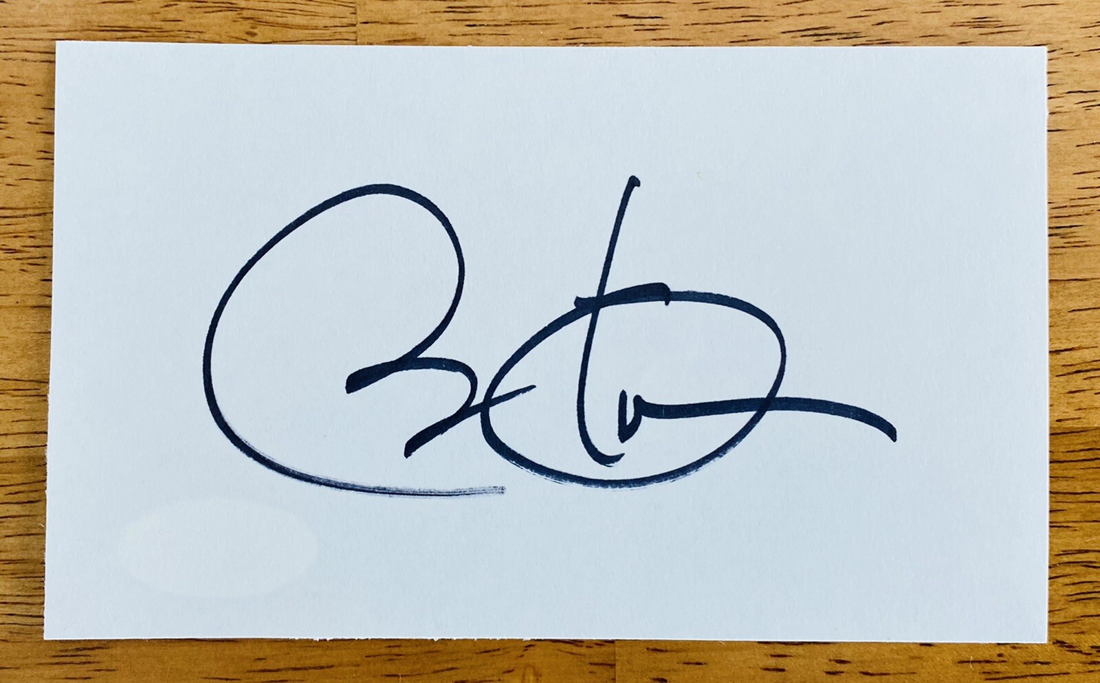 Barack Obama Signed Autographed 3x5 Cut Full JSA Letter Certified
