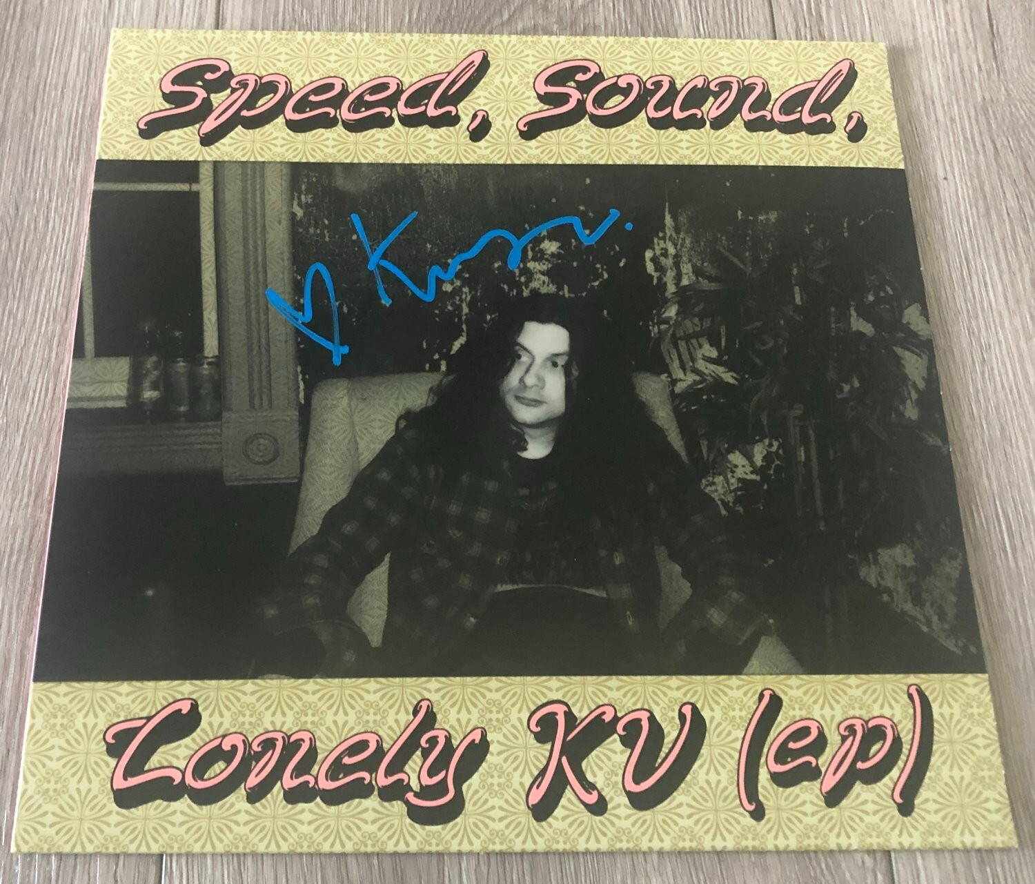 KURT VILE SIGNED AUTOGRAPH SPEED SOUND LONELY KV VINYL w/EXACT PROOF BECKETT COA
