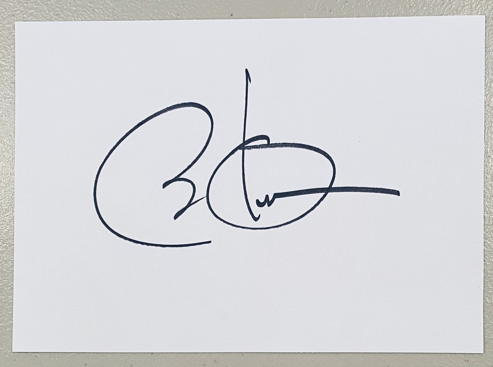 Barack Obama Signed Autographed 5x7 Page Full JSA Letter Certified
