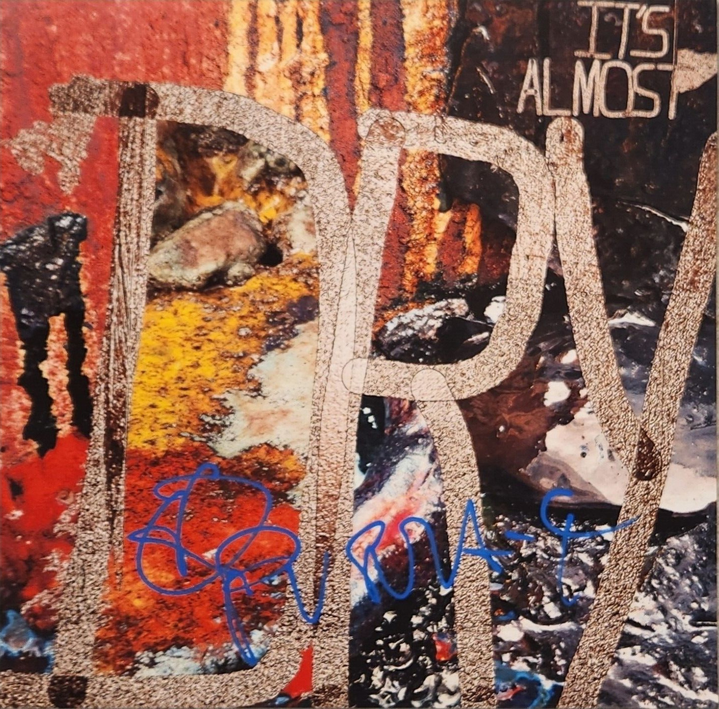 Pusha T Signed It's Almost Dry Album w/ BAS COA #BH066418 Vinyl