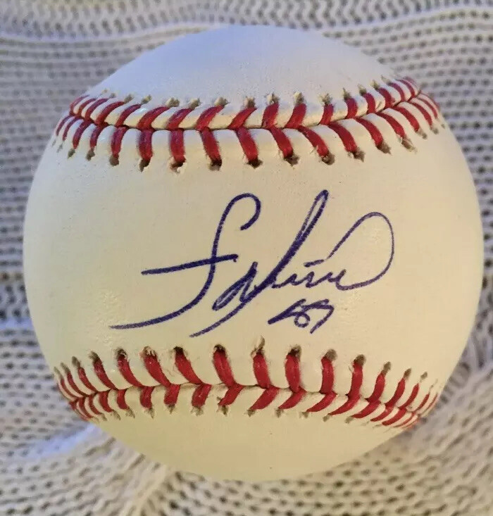 Francisco Liriano Signed Baseball Autographed Official Authentic Rawlings ROMLB
