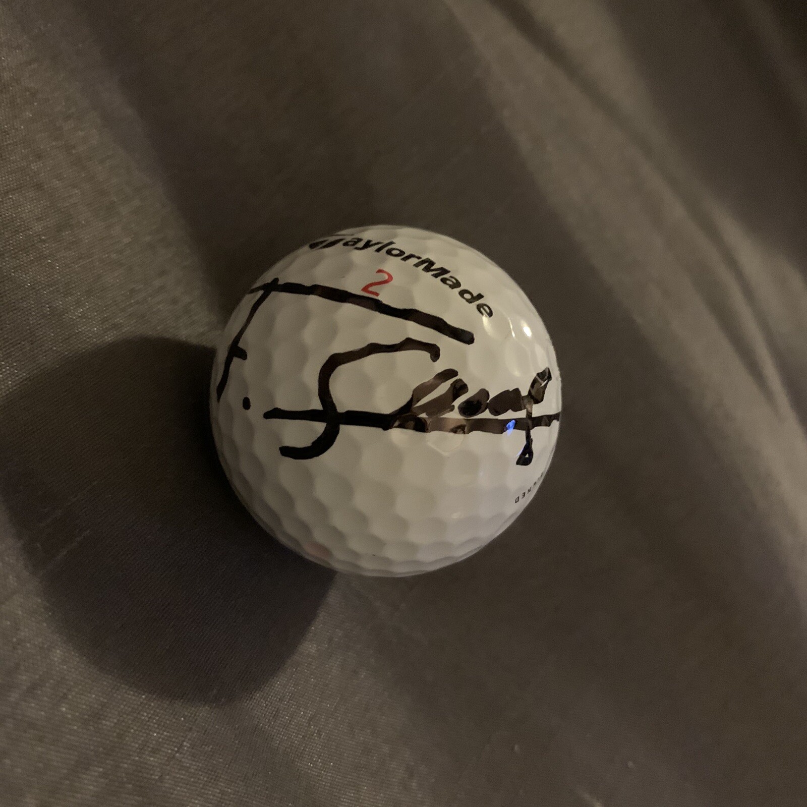 Fabian Gomez Signed Golf Ball Pga Tour Autographed
