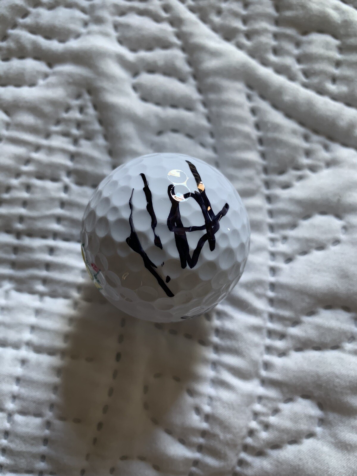 Patrick Reed Signed Masters Golf Ball Pga Tour Autographed
