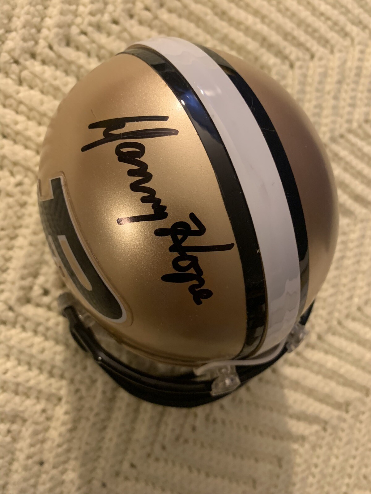 Coach Danny Hope Signed Purdue Boilermakers Mini Helmet Autographed
