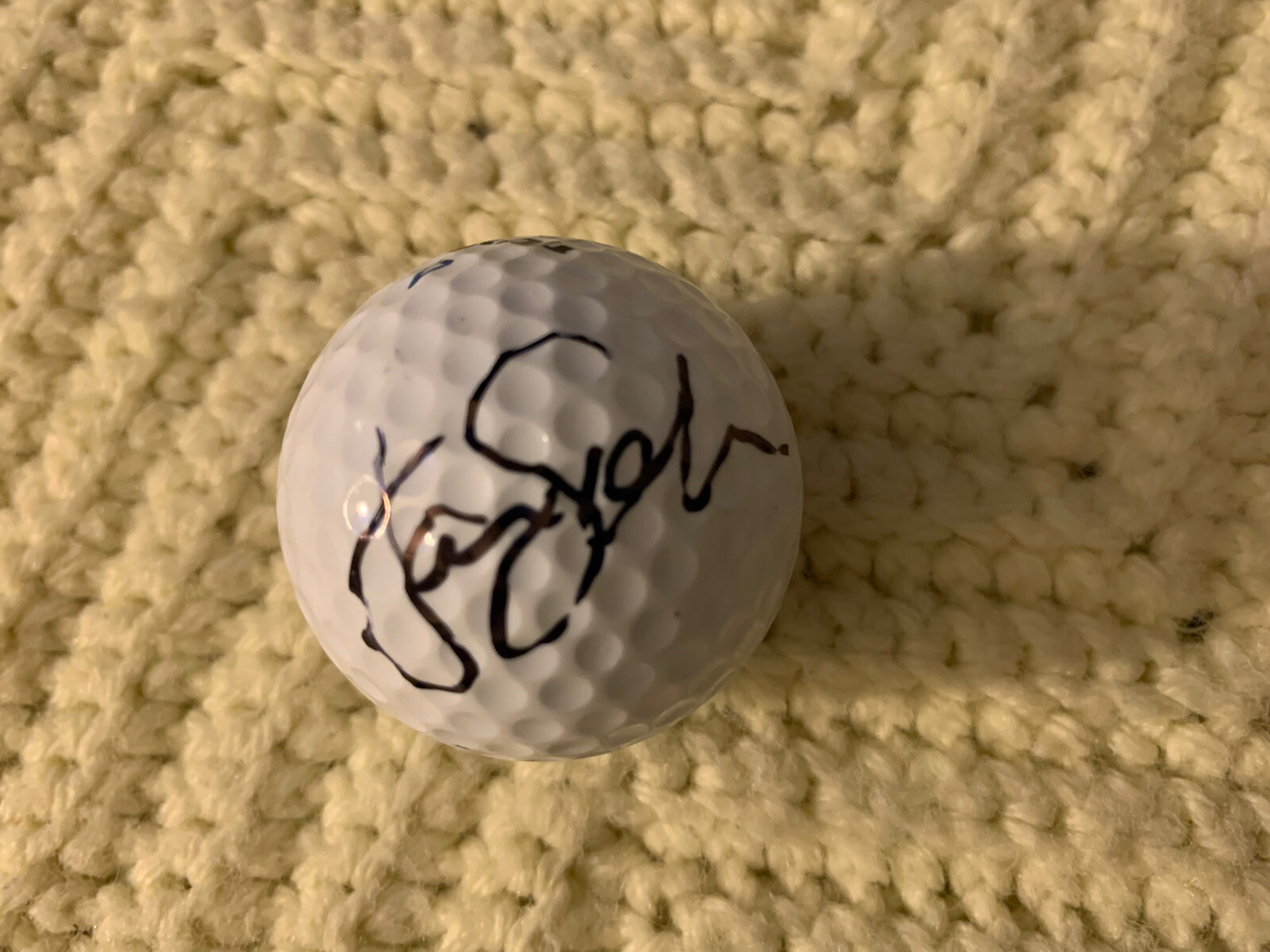Jane Geddes Signed Golf Ball Autographed LPGA
